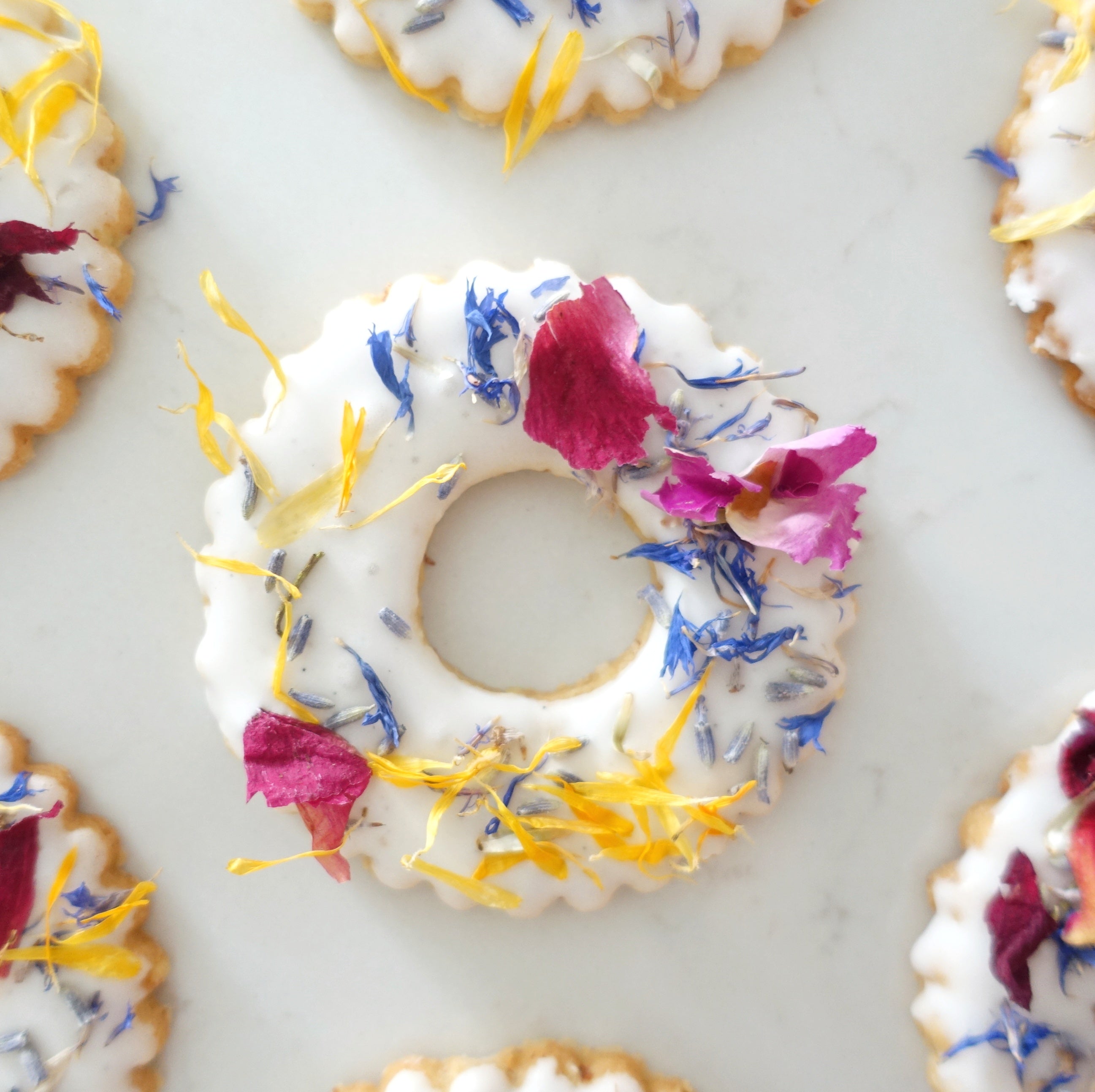 Ricetta #7 by Lisa Weinberg - Floral vanilla cookies