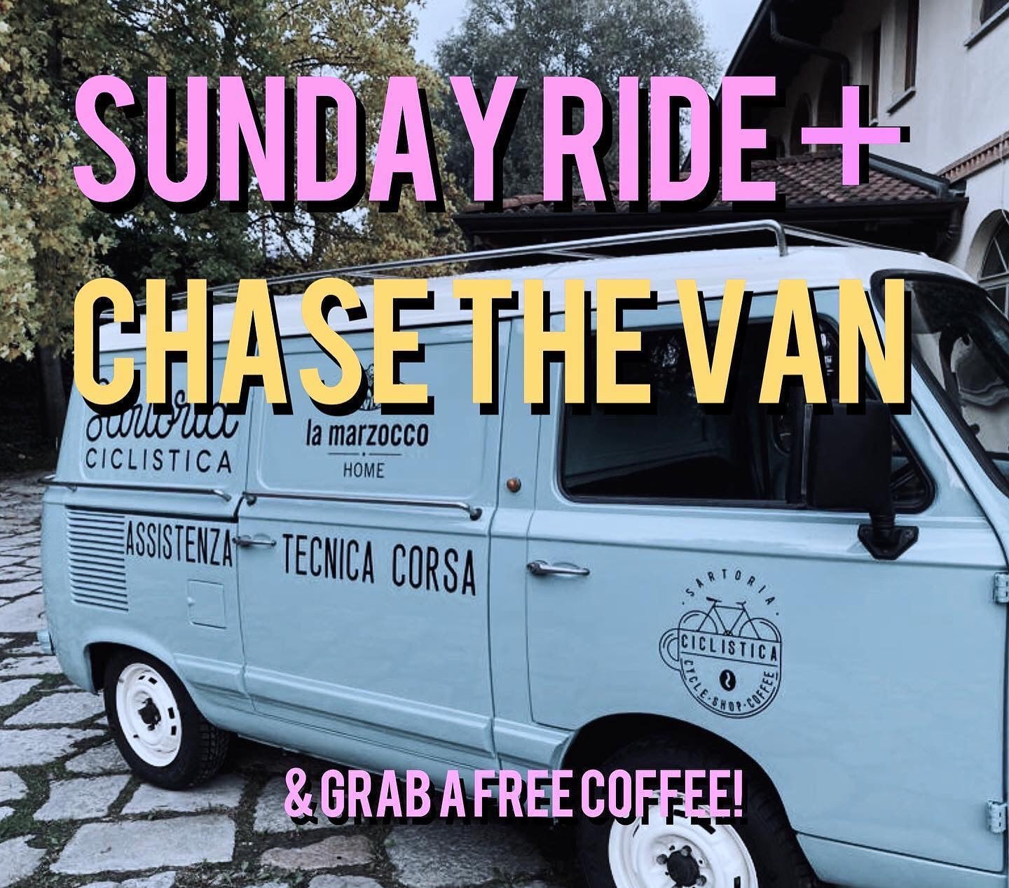 Chase the Van & get a free coffee!