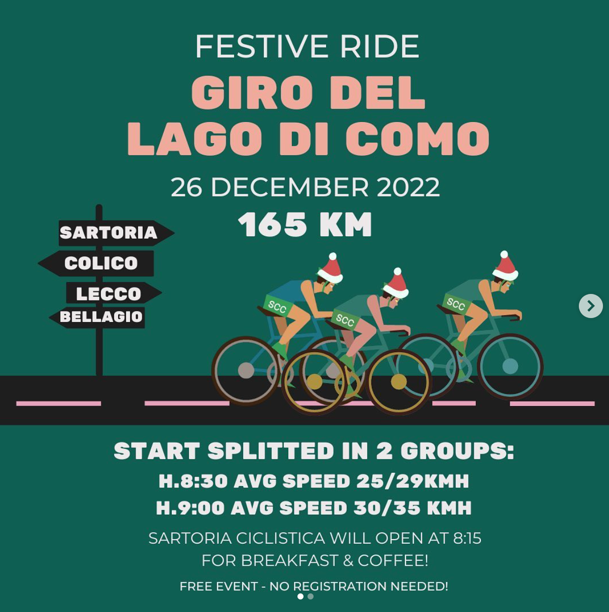 FESTIVE RIDE - GIRO DEL LAGO DI COMO