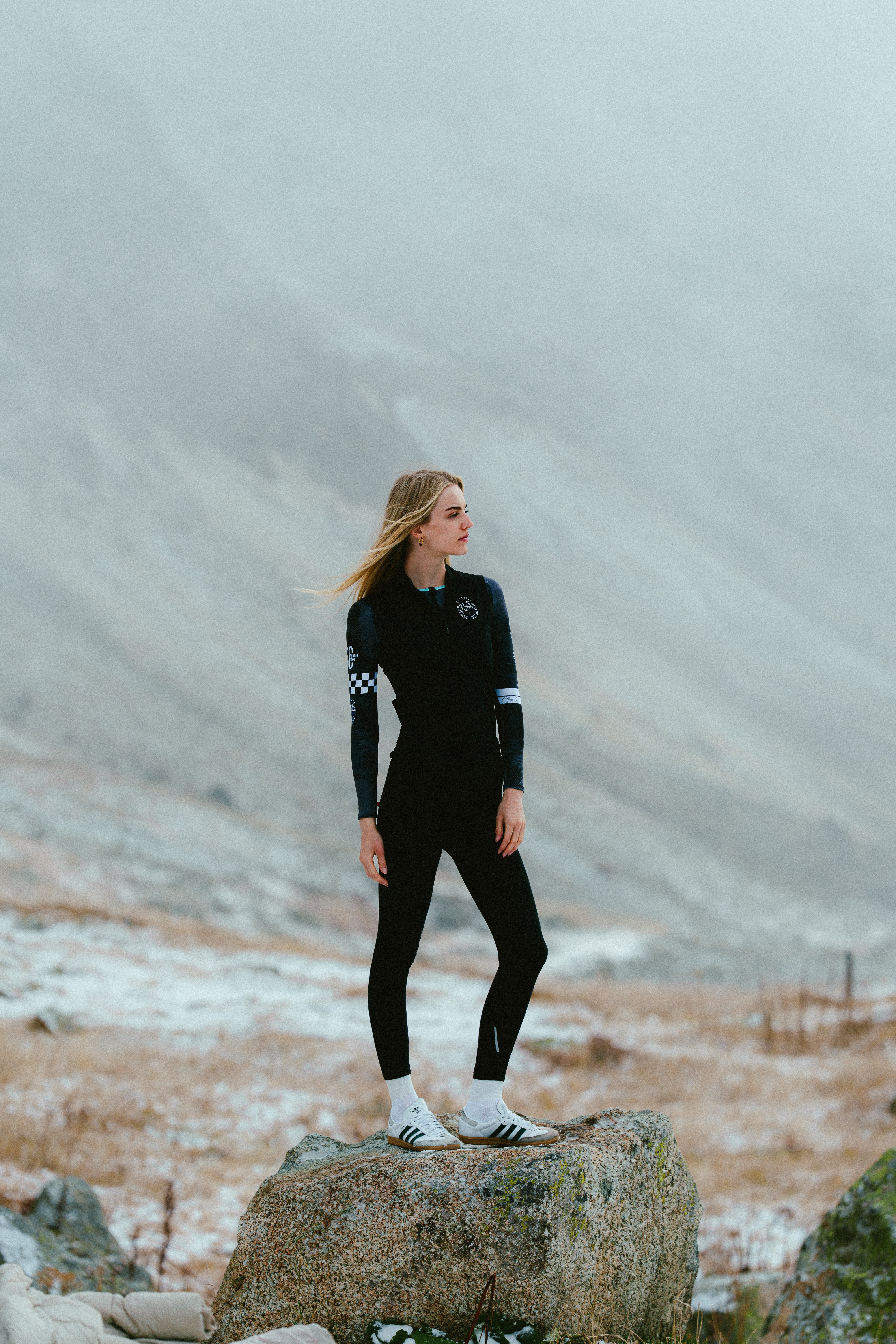 Winter tights - black