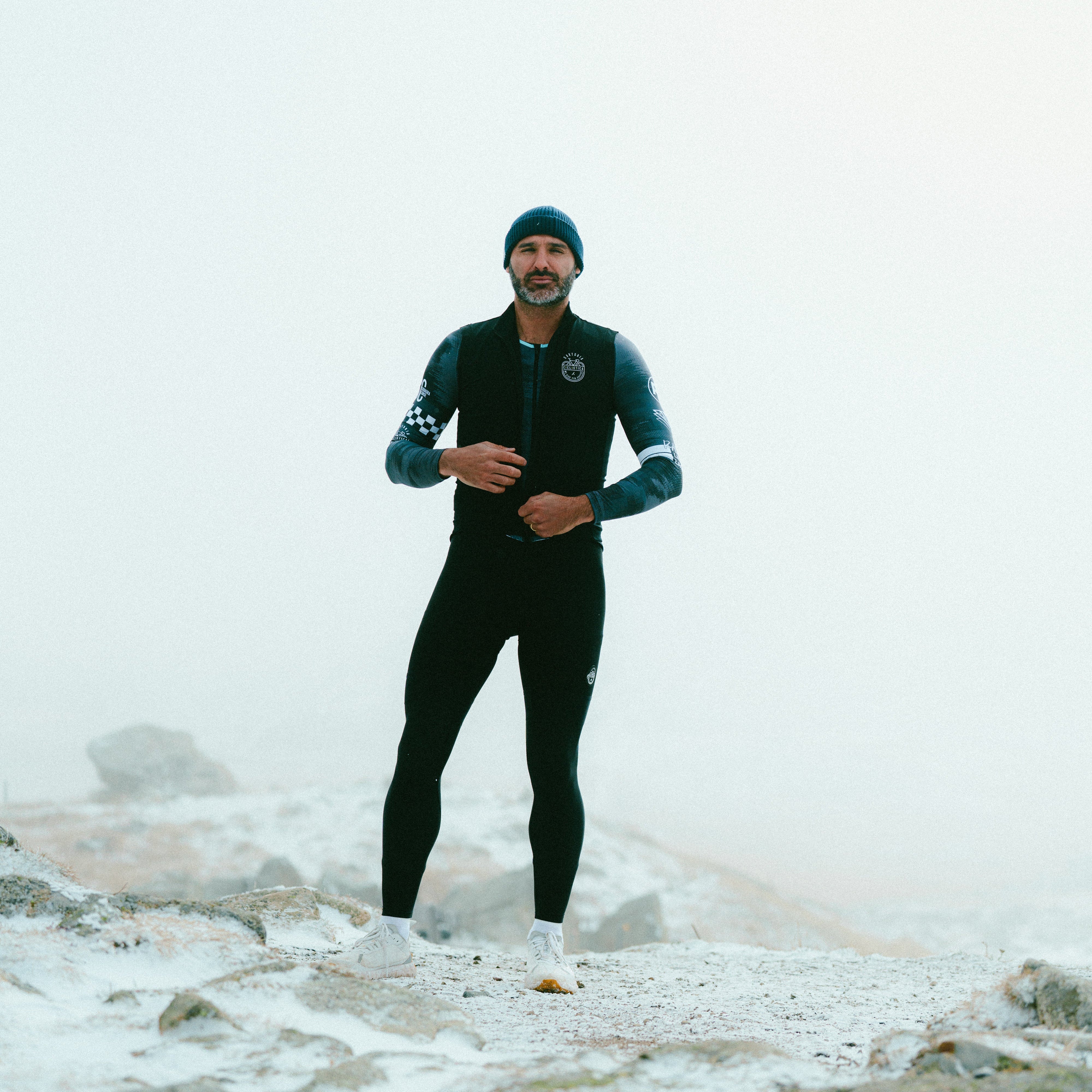 Winter tights - black