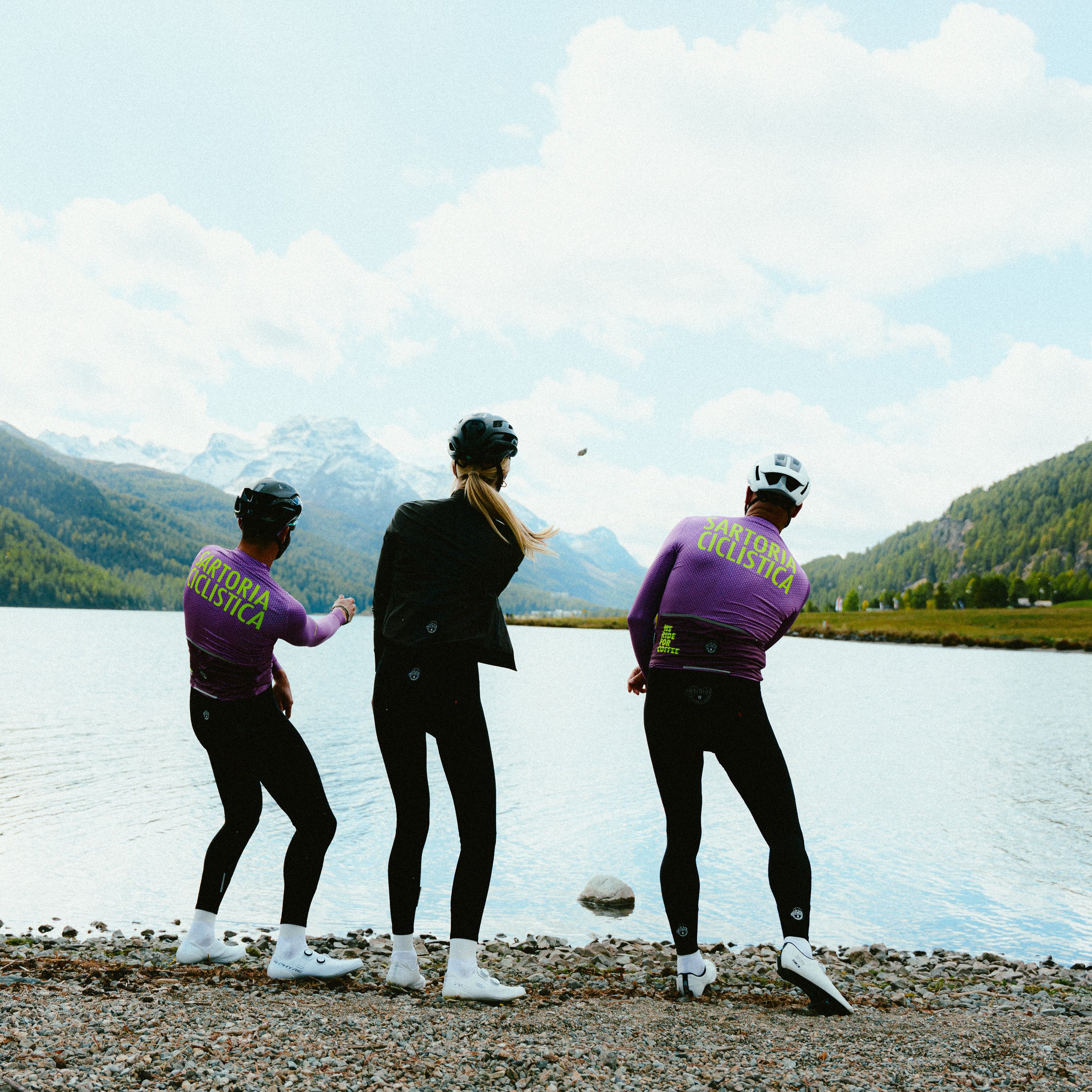 Long sleeve Aero jersey 2.0 - Liliac and Lime