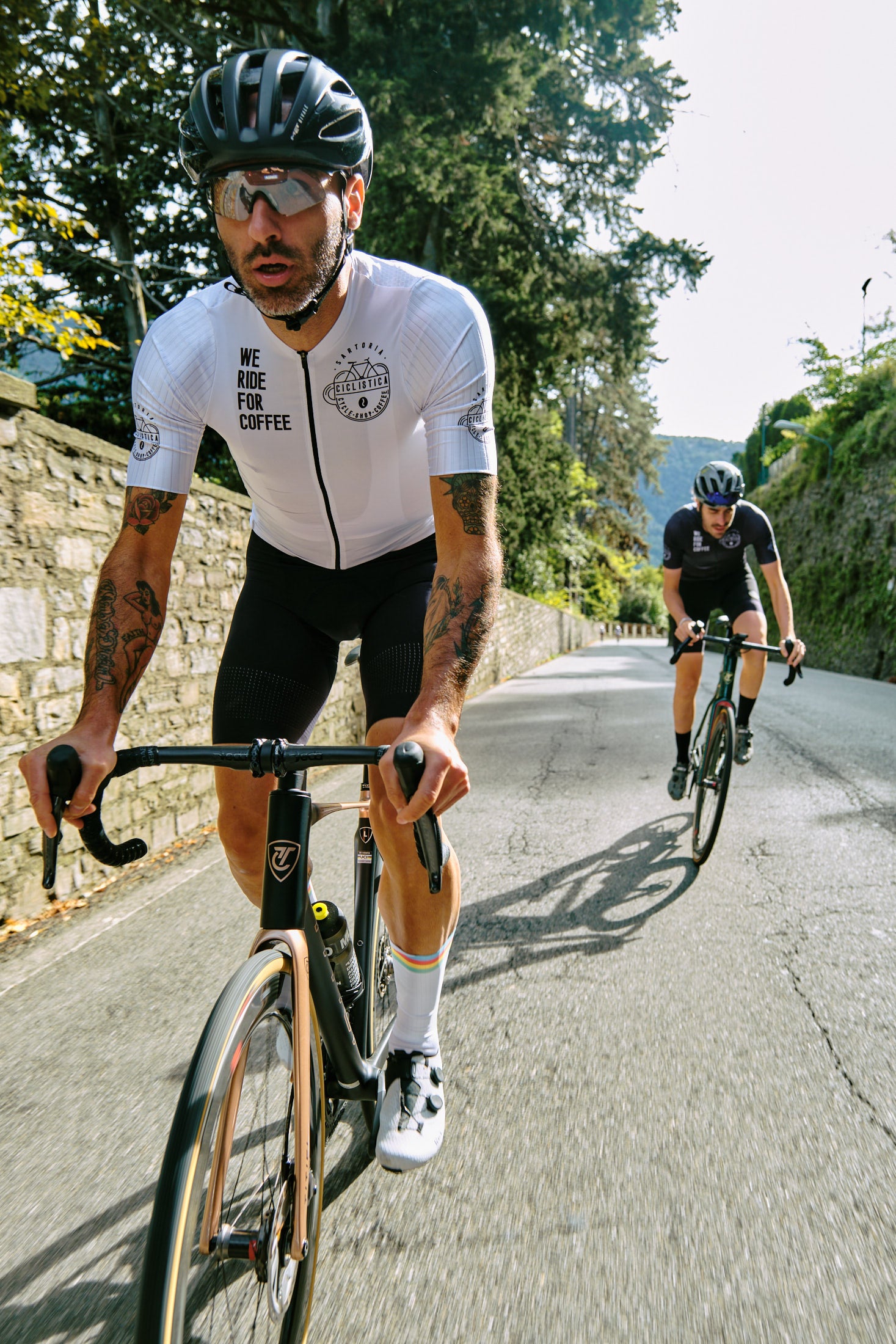 Aero socks - coffee ride