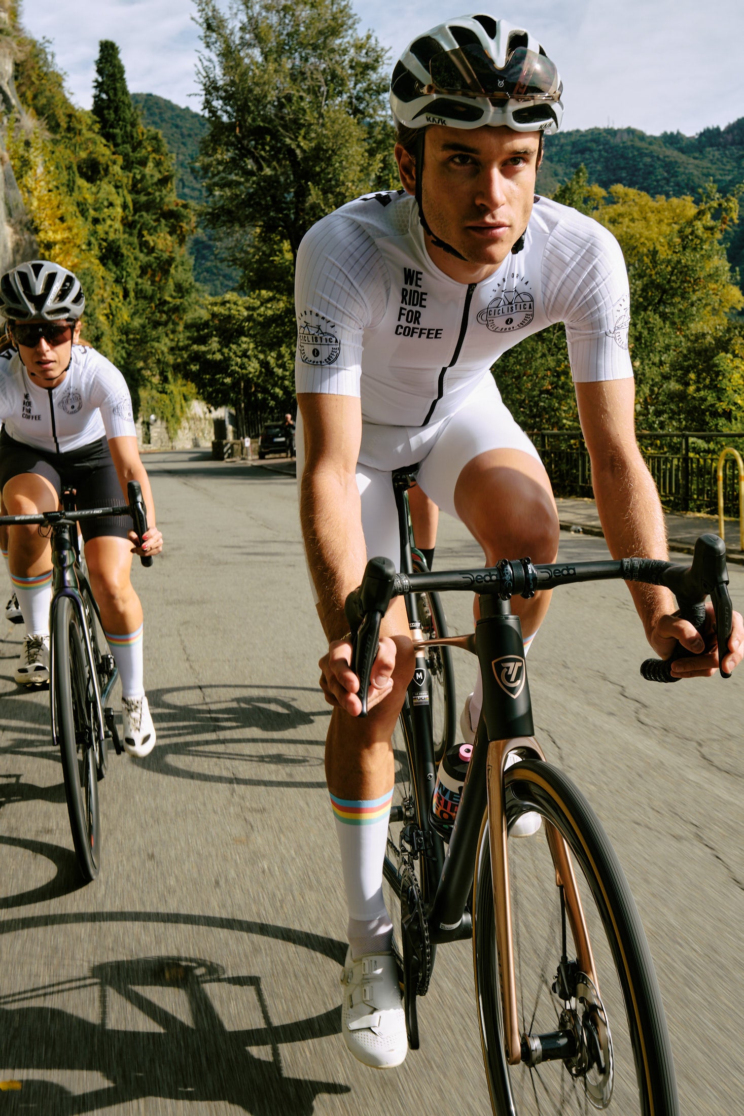 Aero socks - coffee ride