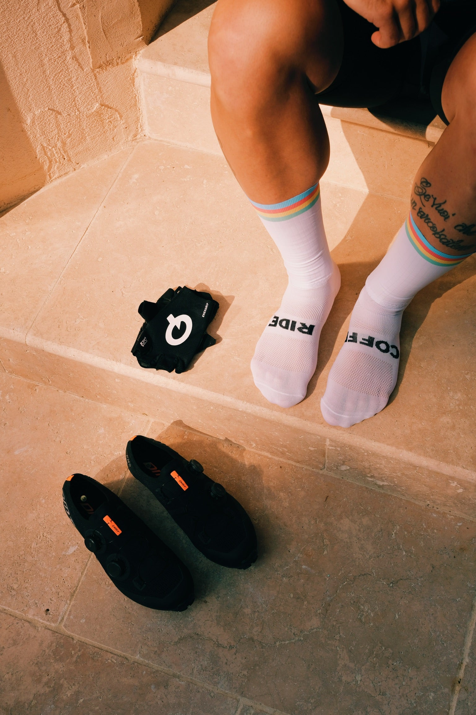 Aero socks - coffee ride