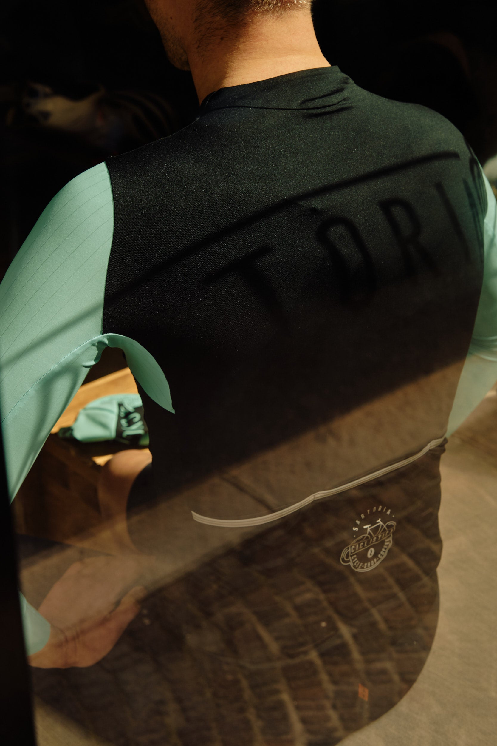 SCC Long sleeves aero jersey - Light green and Black