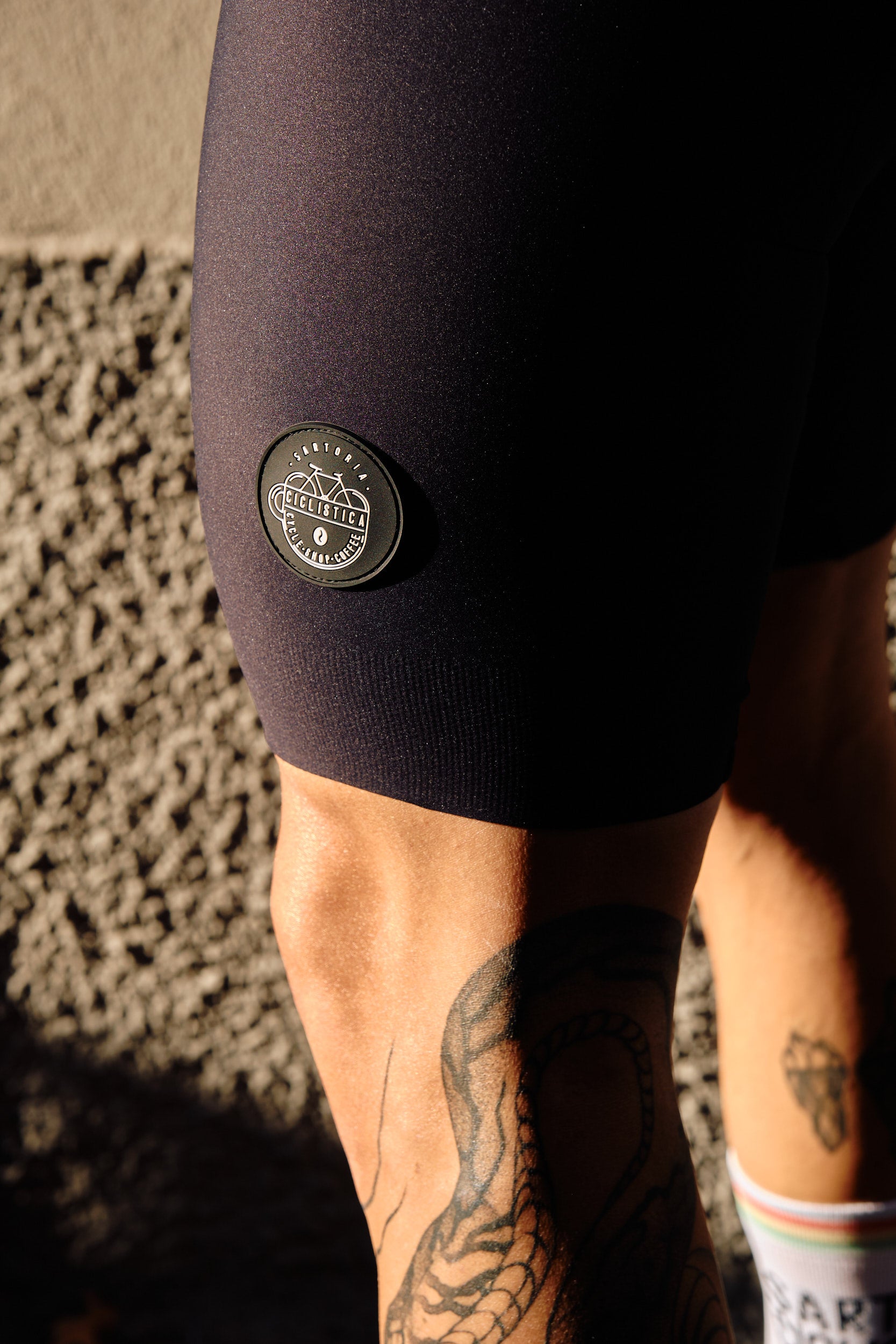 Velo Tattoo Bib Velo Ale Cycling Bib Shorts R-EV1 Men K-Coldblack