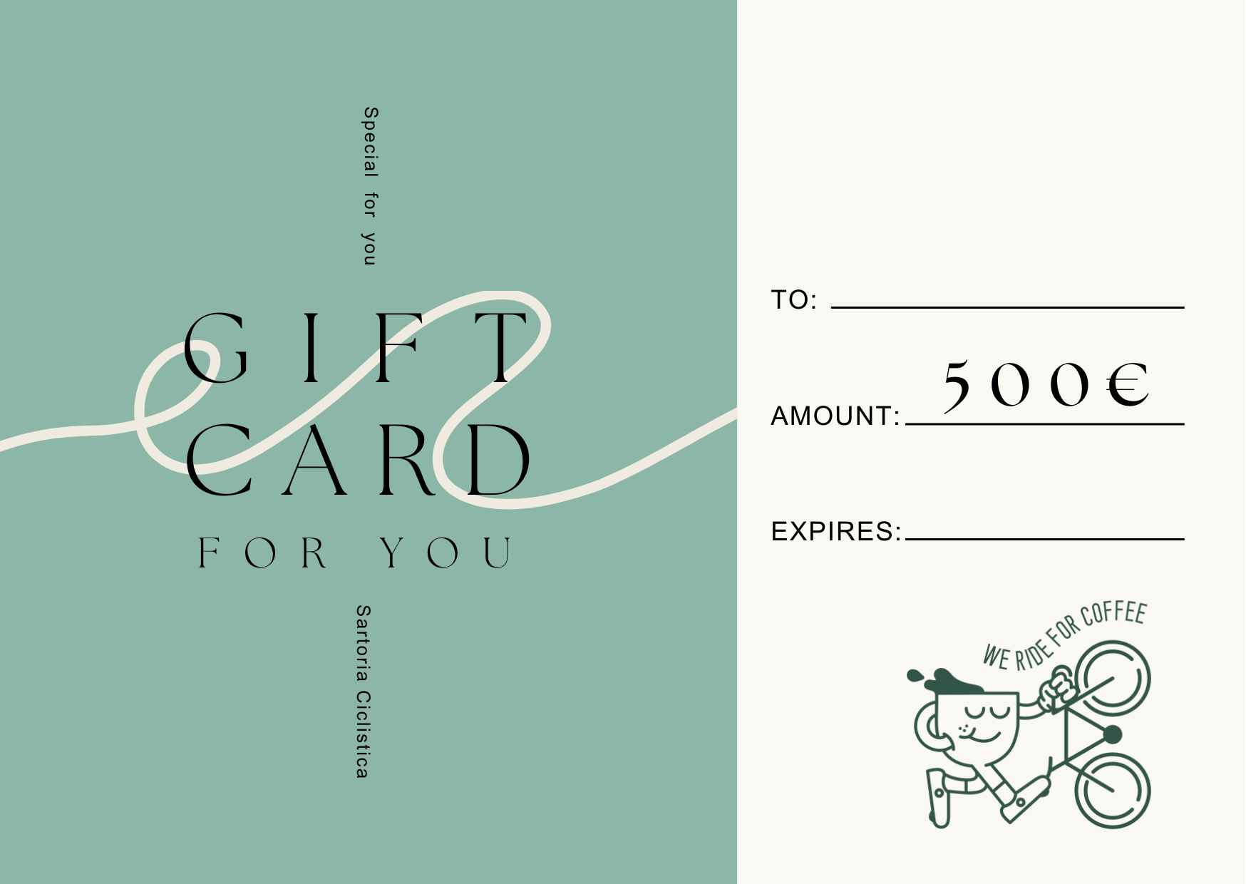 Sartoria Ciclistica Gift Card 500