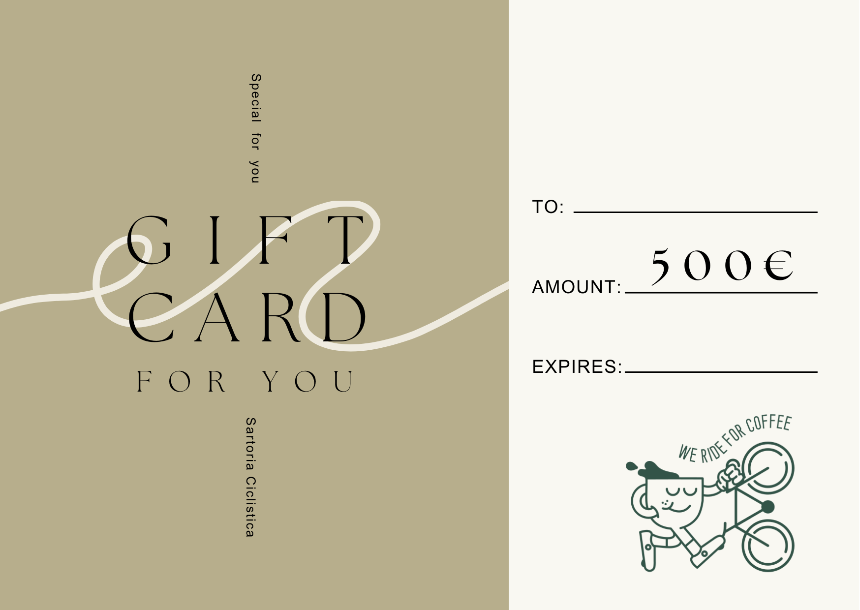 Sartoria Ciclistica Gift Card 50