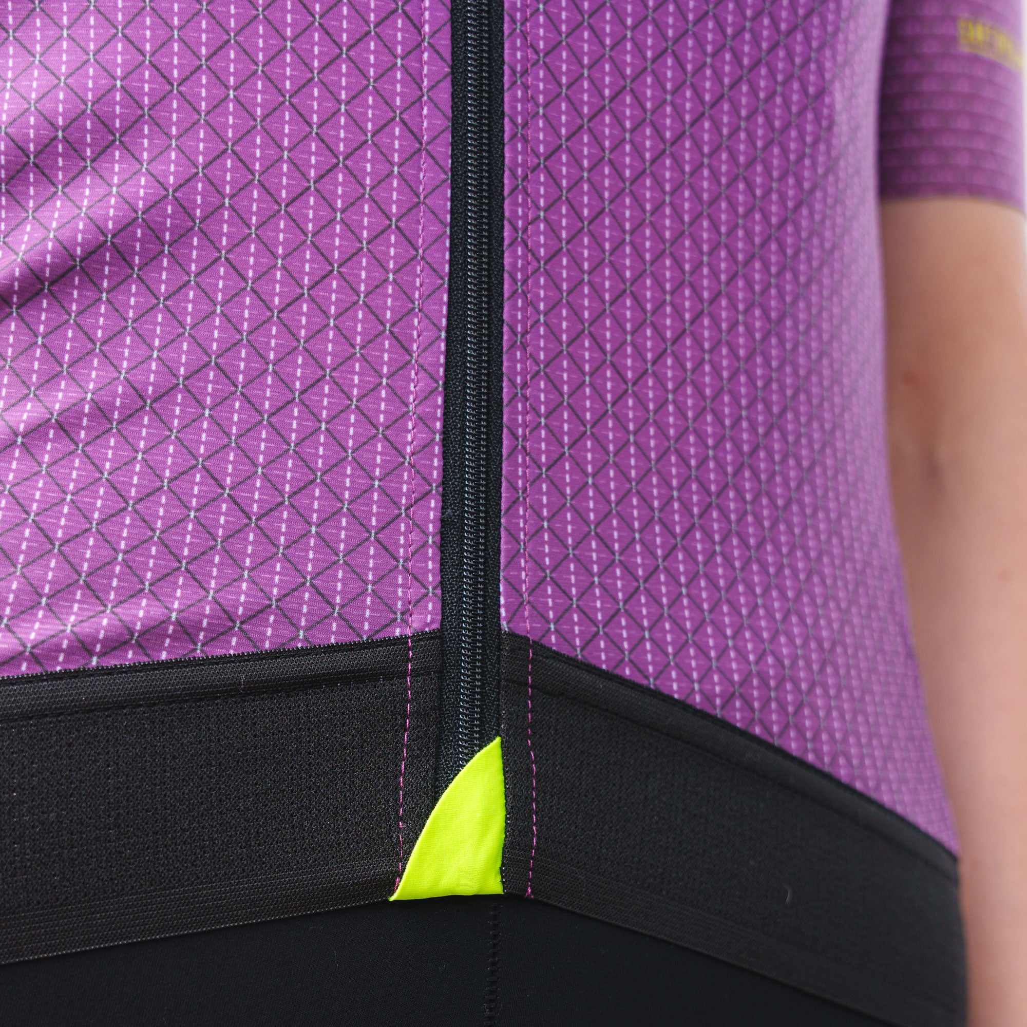 Aero jersey 2.0 - Liliac and Lime