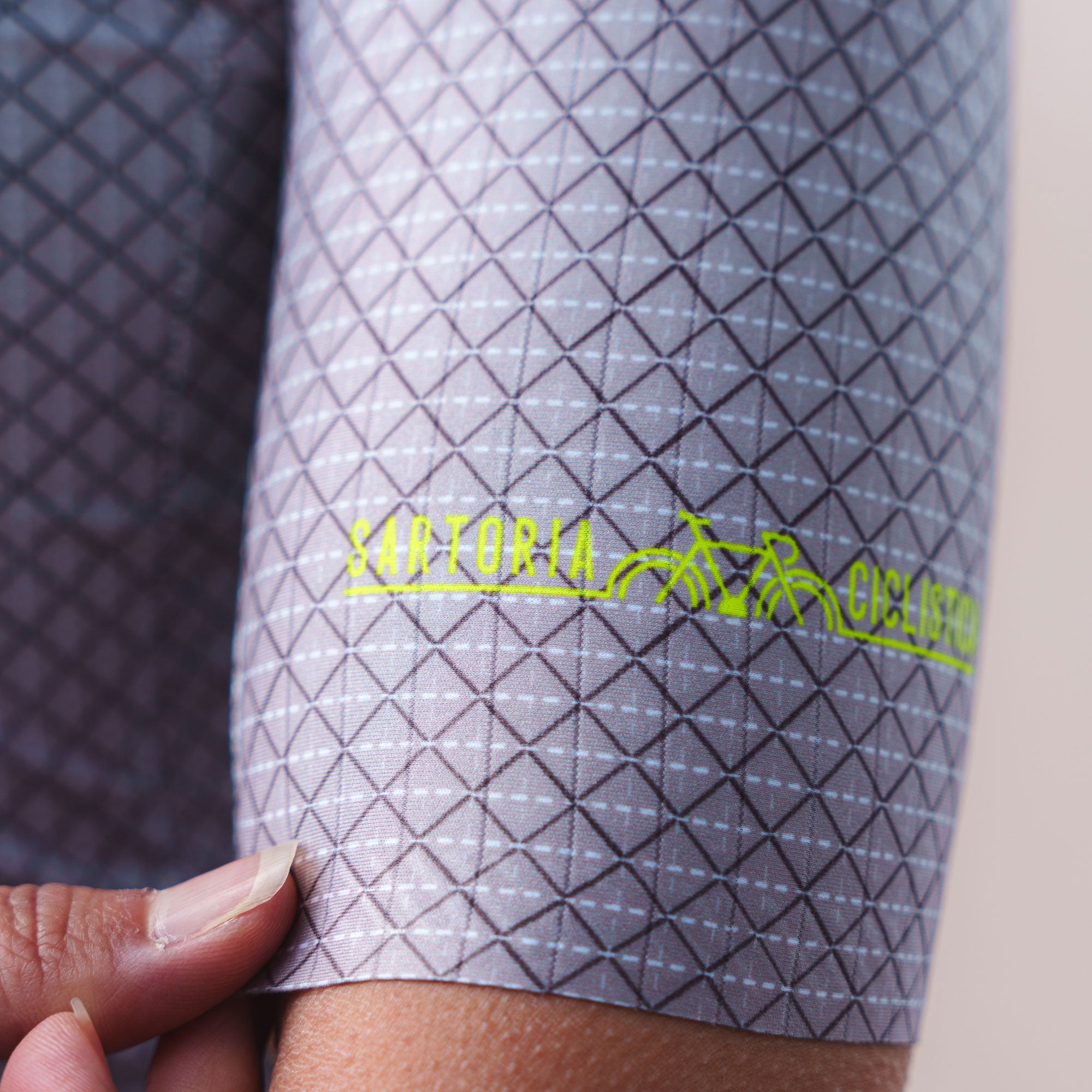 Aero jersey 2.0 - Grey and Lime