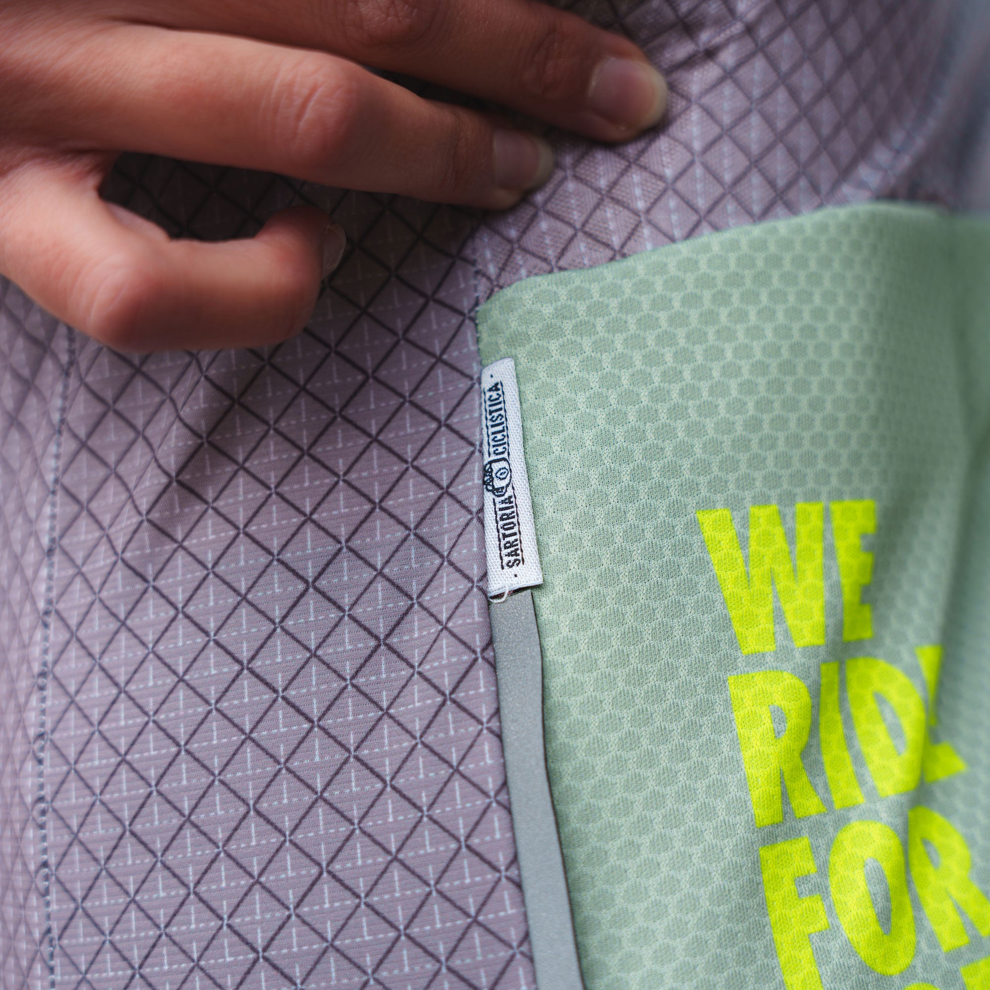 Aero jersey 2.0 - Grey and Lime