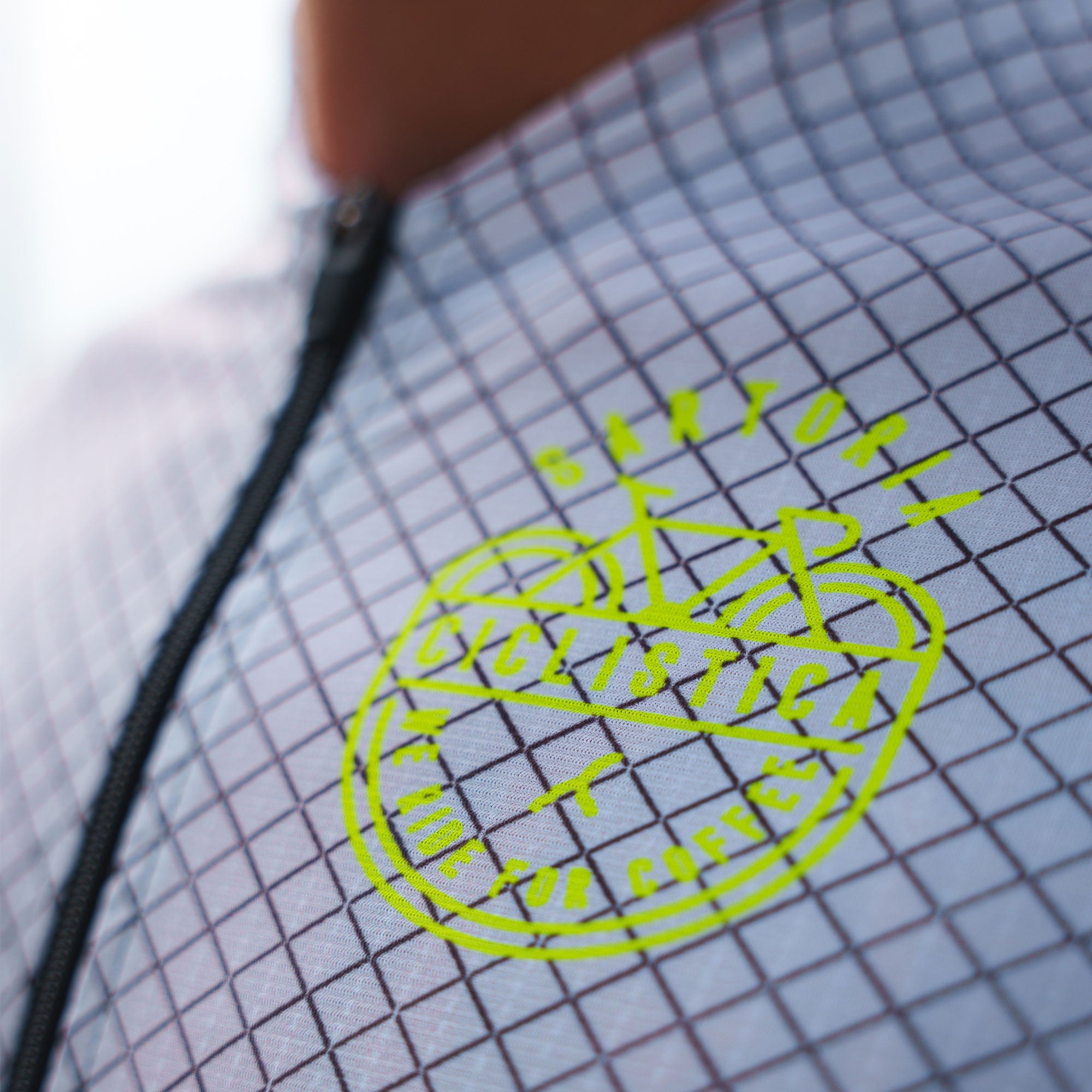 Aero jersey 2.0 - Grey and Lime