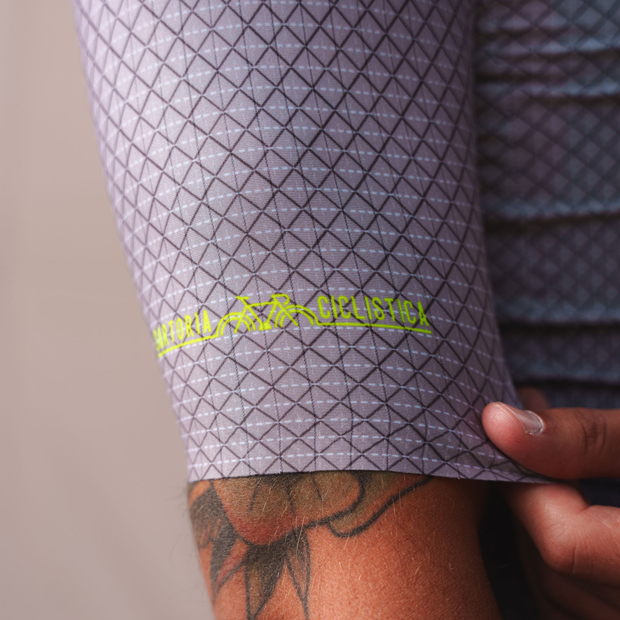 Aero jersey 2.0 - Grey and Lime