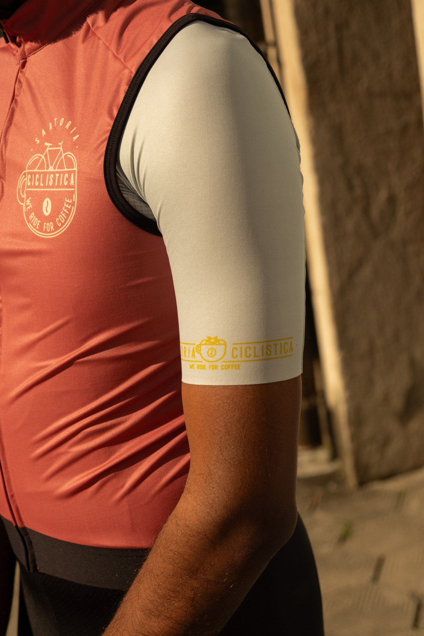 Ultralight vest - Light cherry