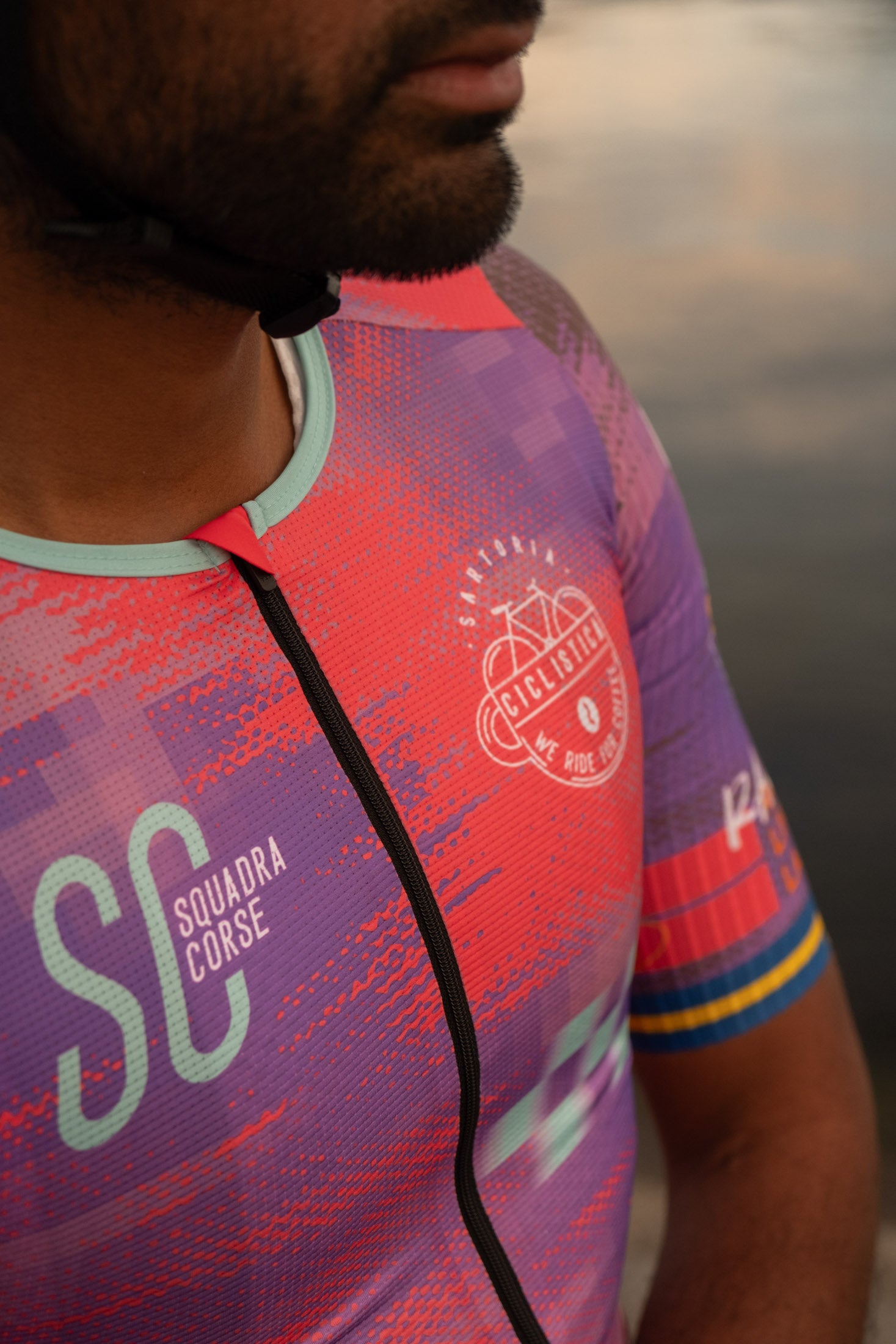 SC Squadra Corse - Short sleeve Jersey PRO FIT w. Swedish flag
