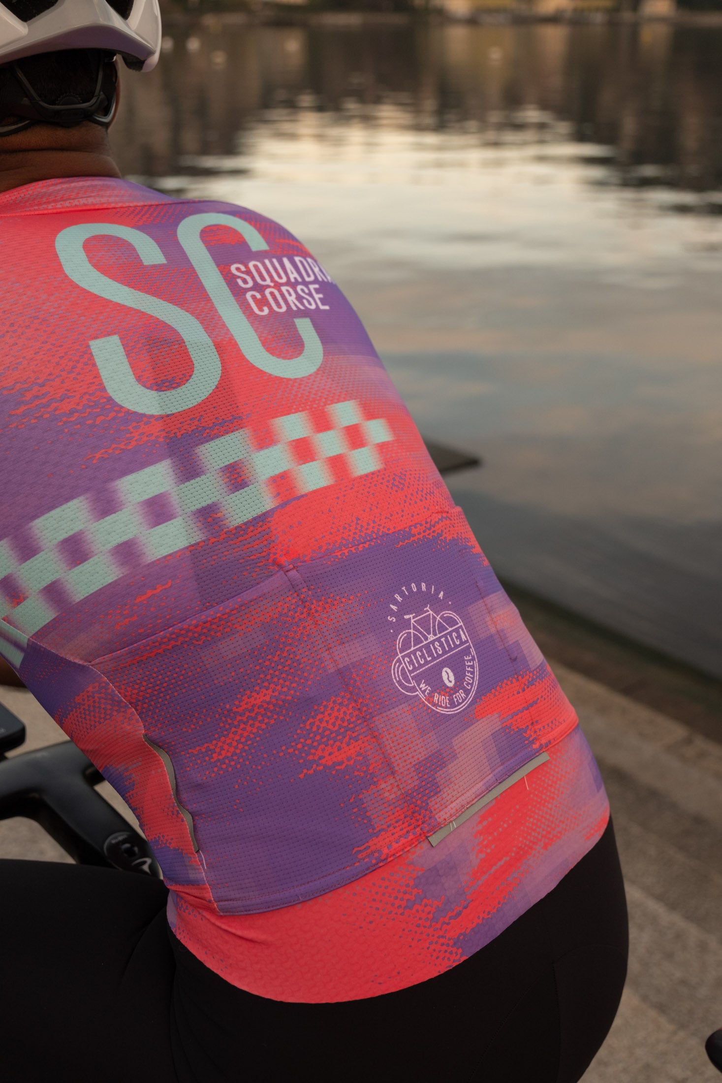 SC Squadra Corse - Short sleeve Jersey PRO FIT w. Swedish flag