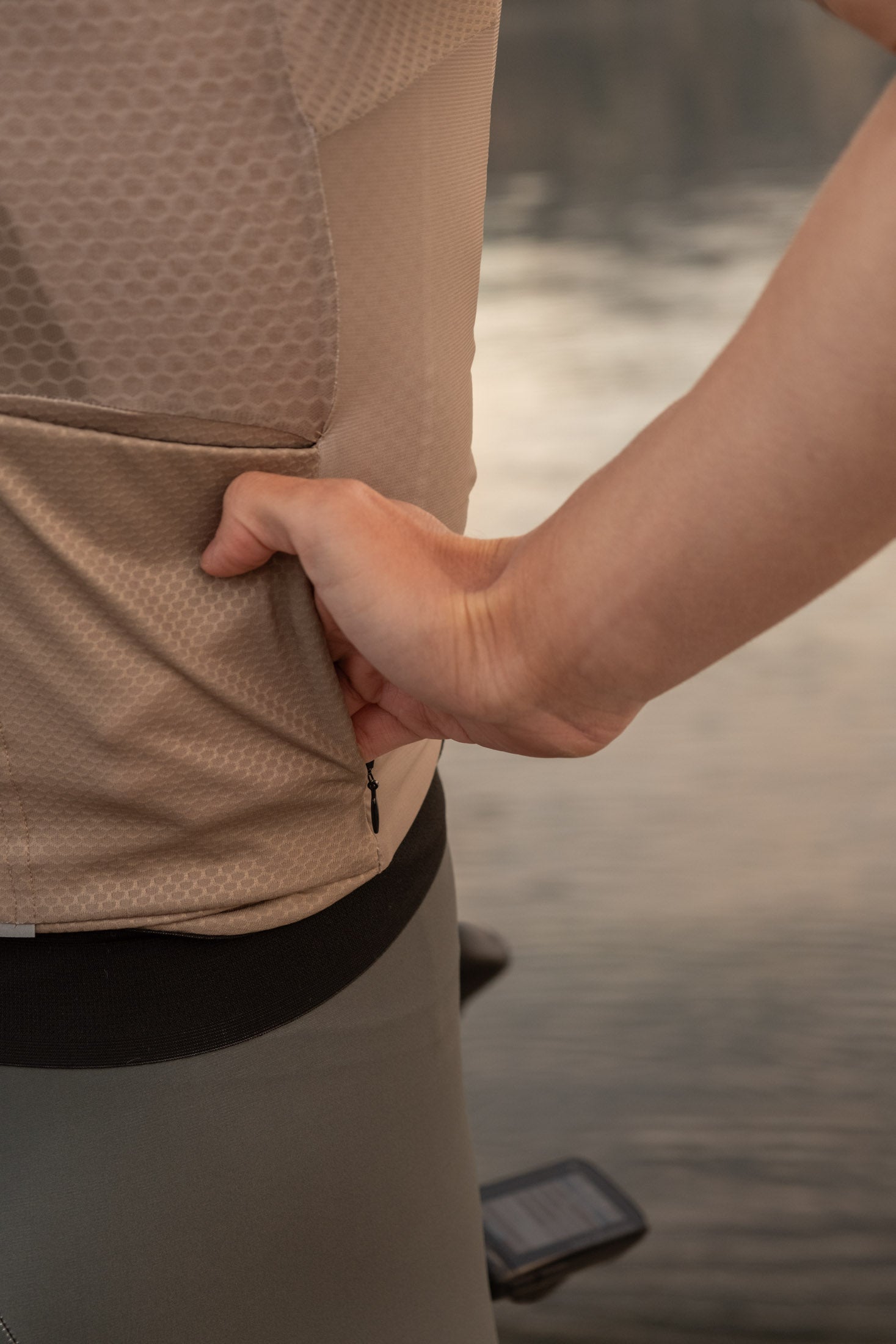 Aero jersey 2.0 - Sand and orange fluo