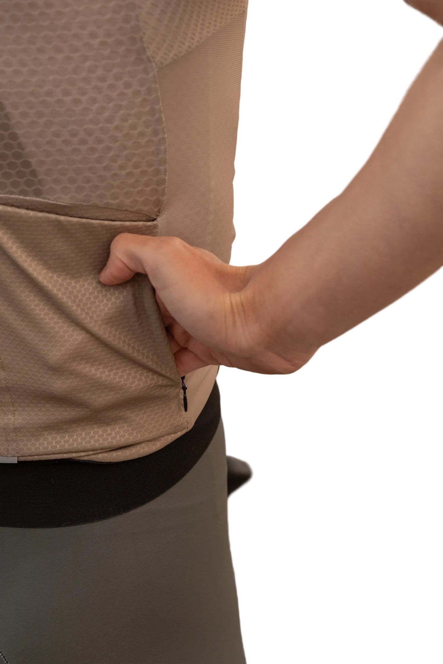 Aero jersey 2.0 - Sand and orange fluo