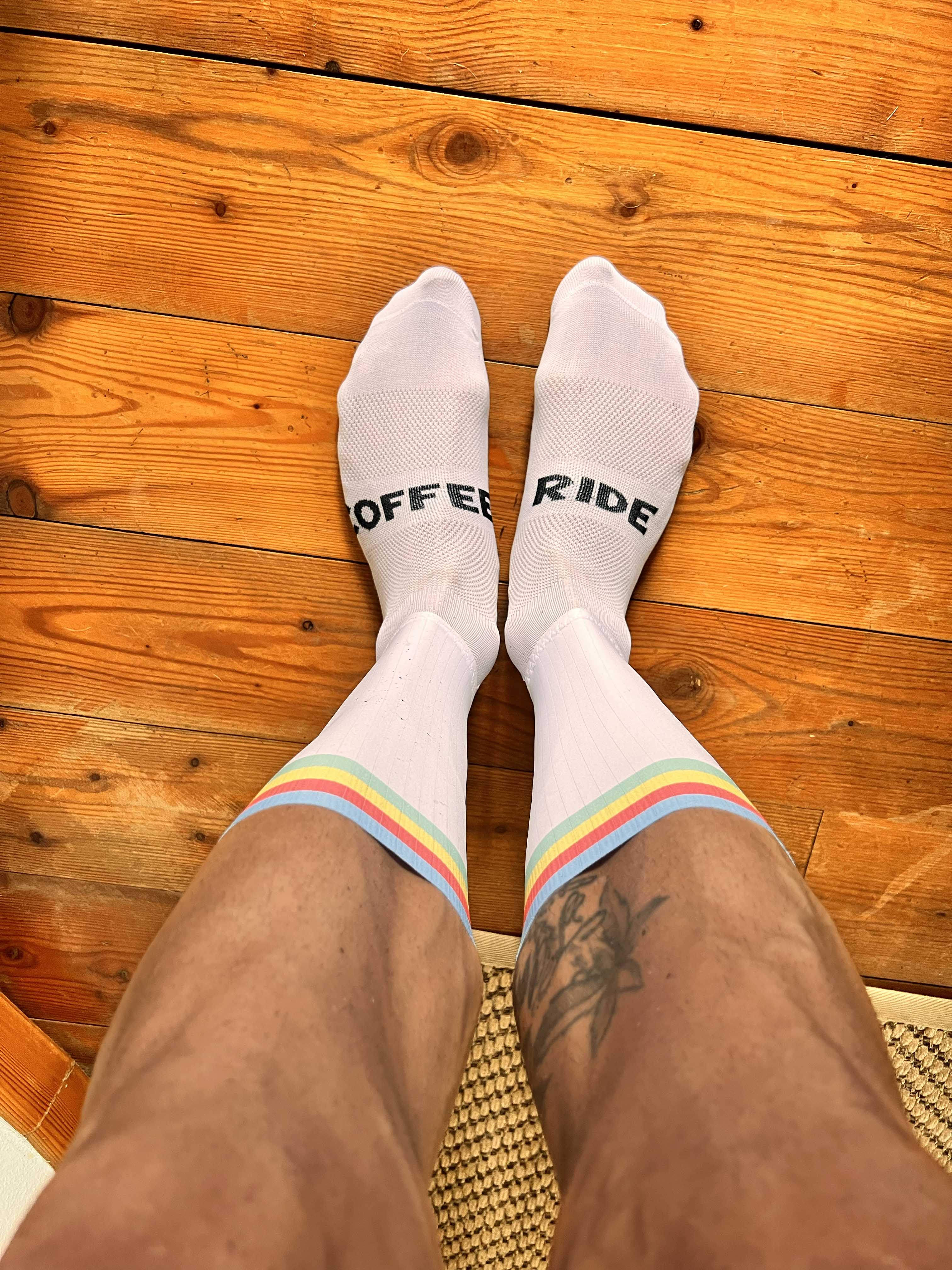 Aero socks - coffee ride