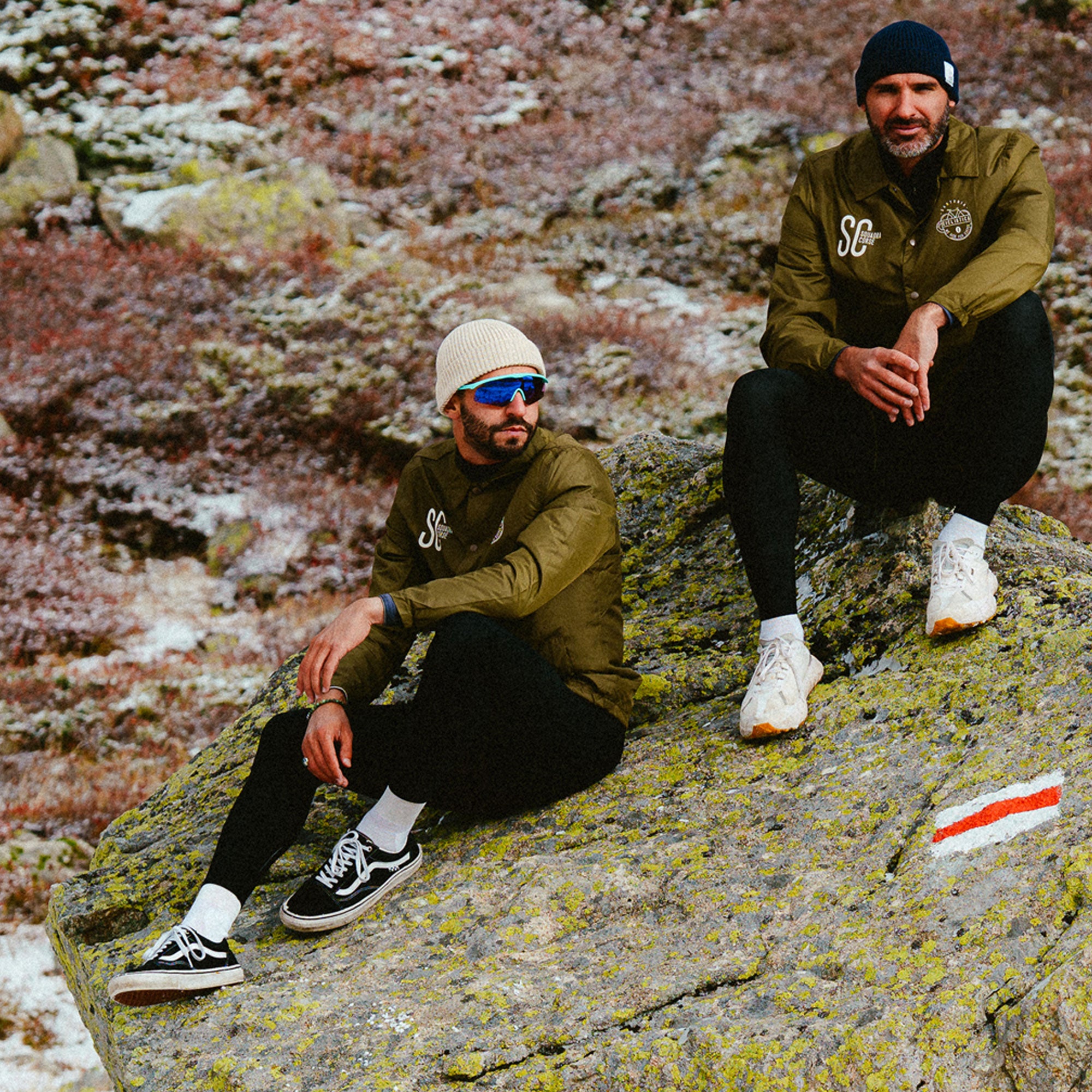 SC Squadra Corse Coach Jacket - Olive green