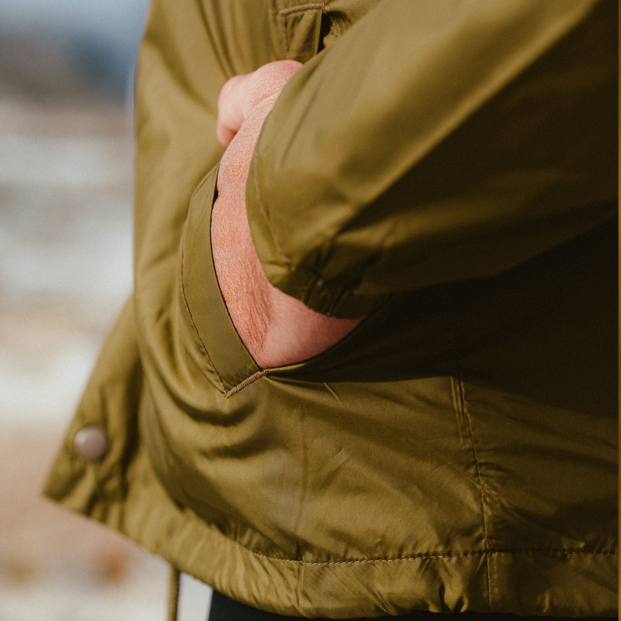 SC Squadra Corse Coach Jacket - Olive green