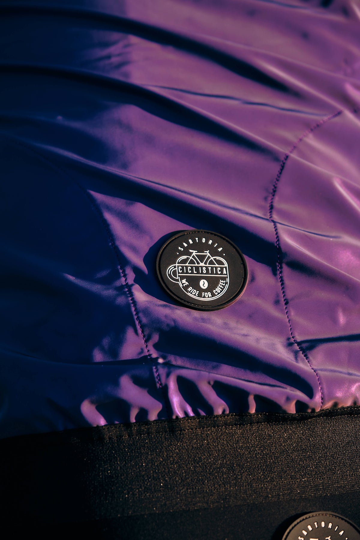 Fully reflective wind and water proof jacket - Flashy rainbow