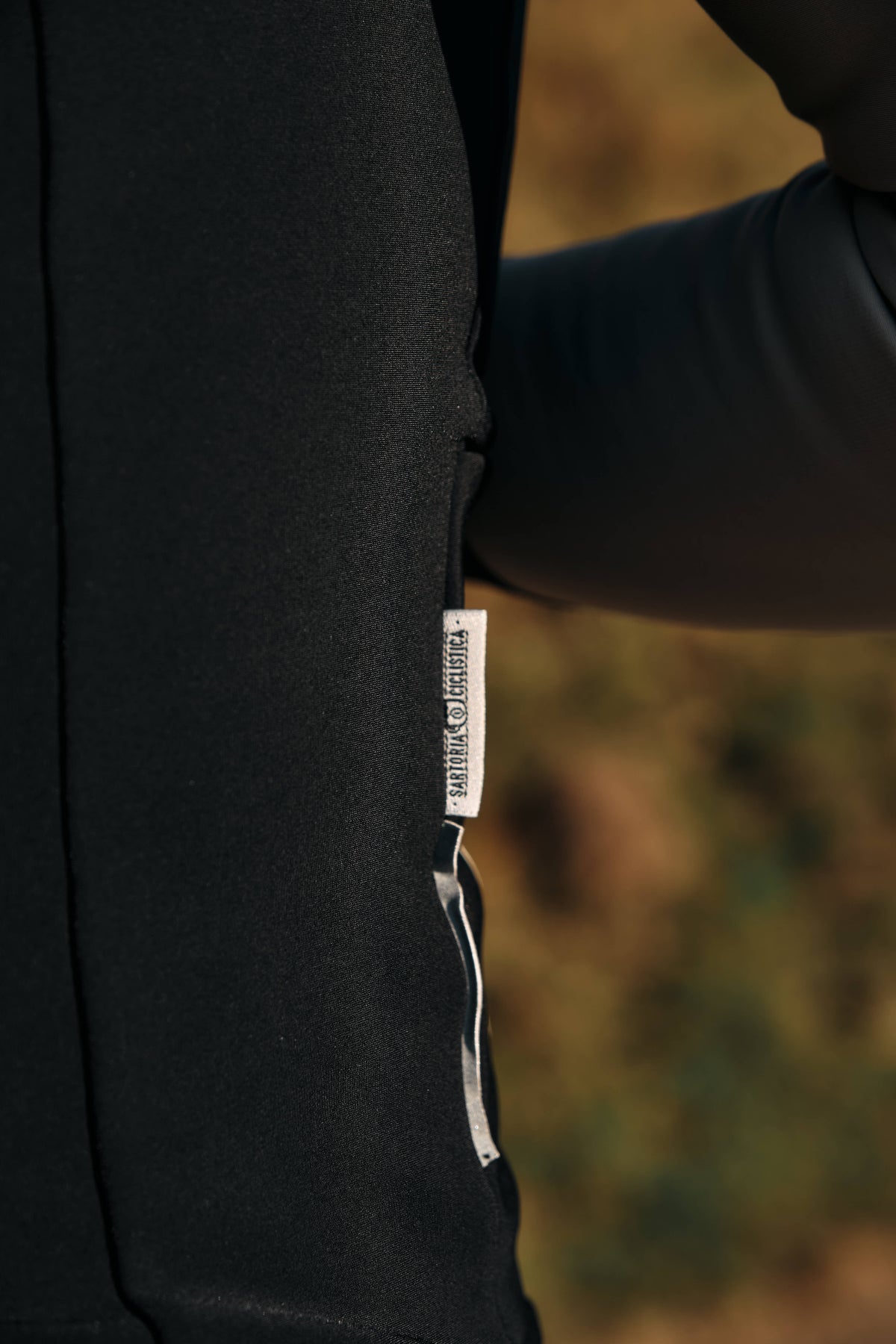 Long Sleeve Winter Aero Jersey - Black and Dove Grey