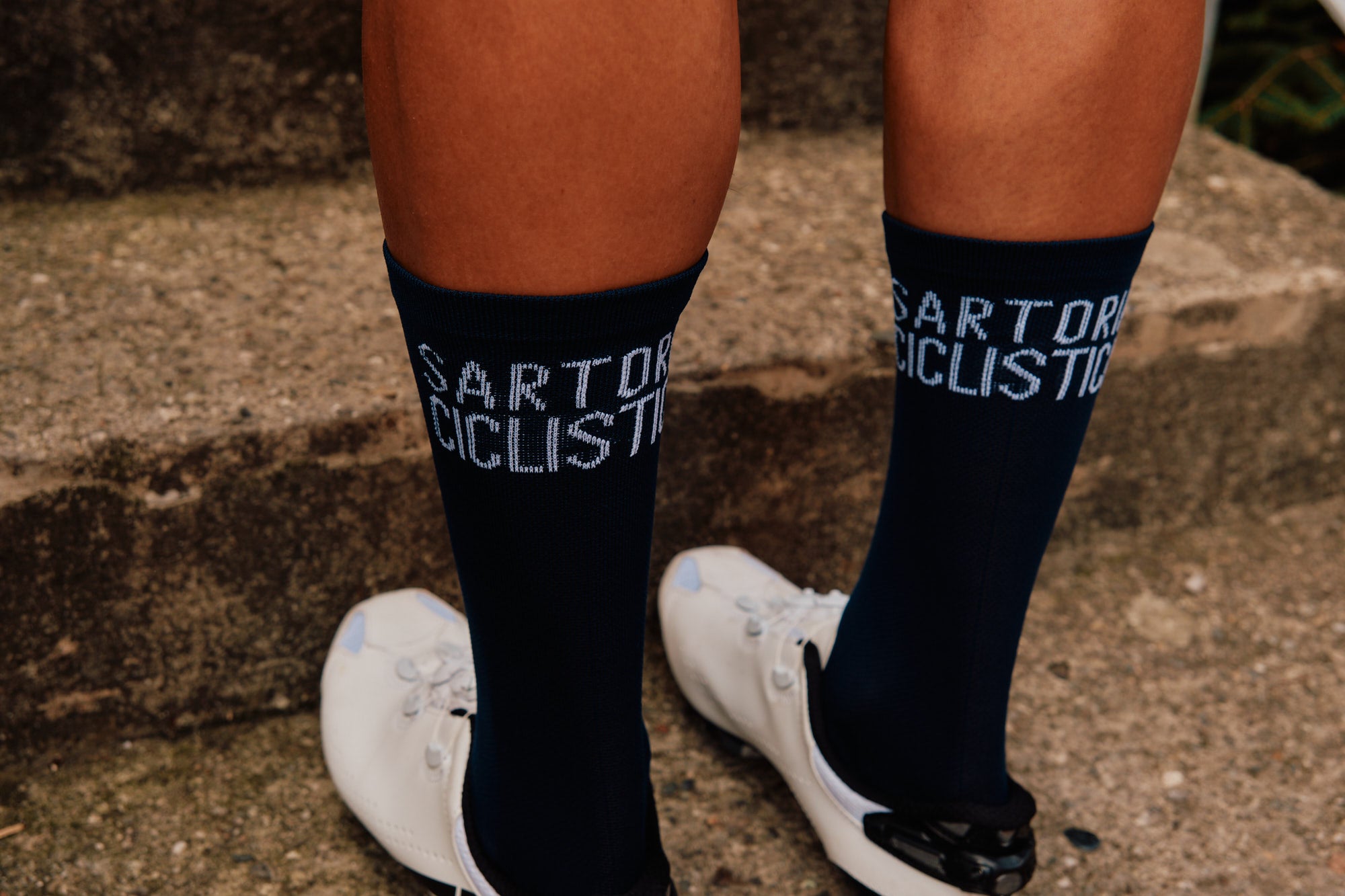 Navy Sartoria Ciclistica Socks