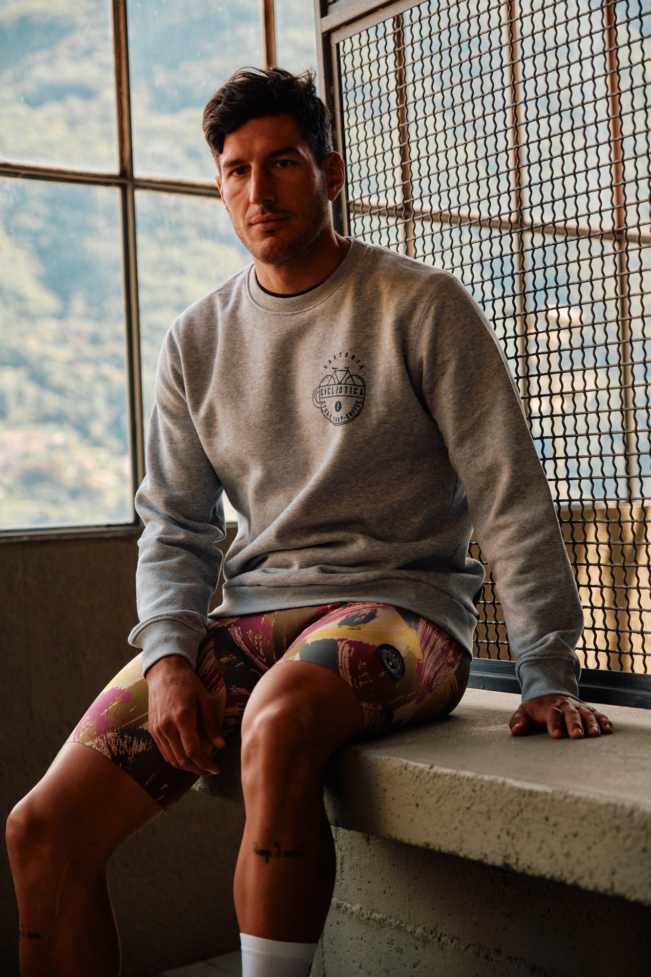 Grey 3 back pockets sweatshirt