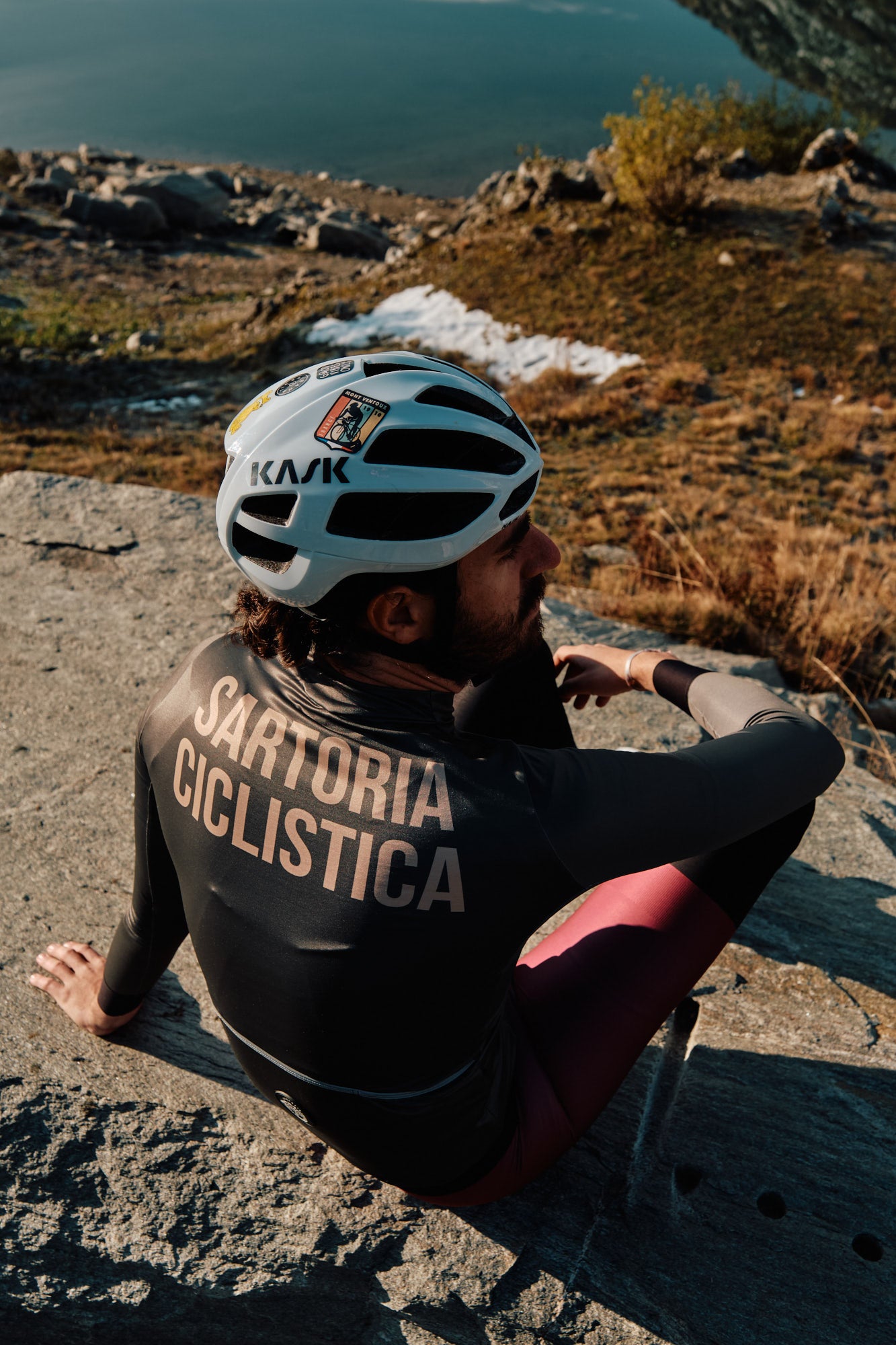 Long sleeves aero jersey - Olive green