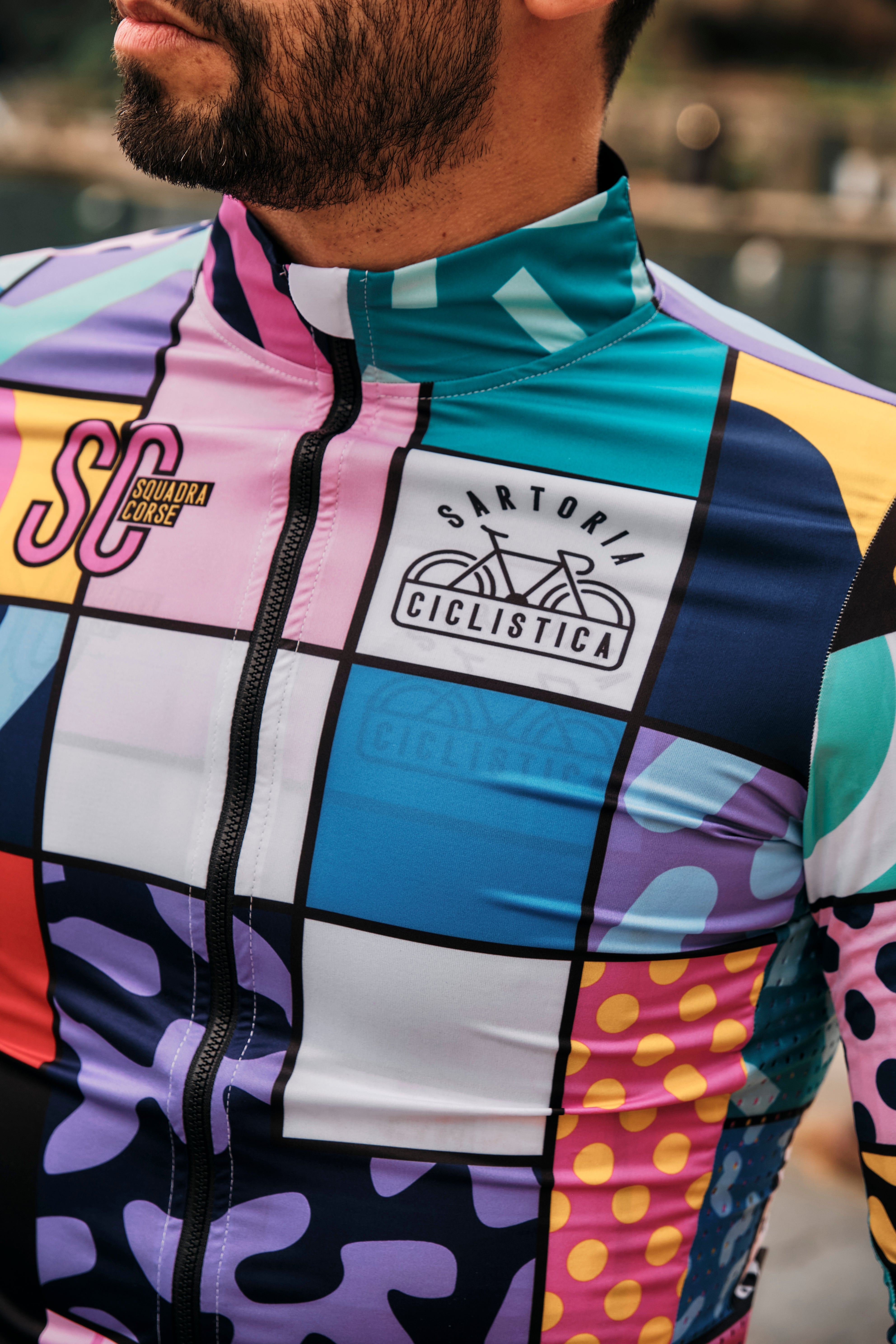 Curtis Bullock ® for Sartoria Ciclistica - Lightweight Waterproof Jacket