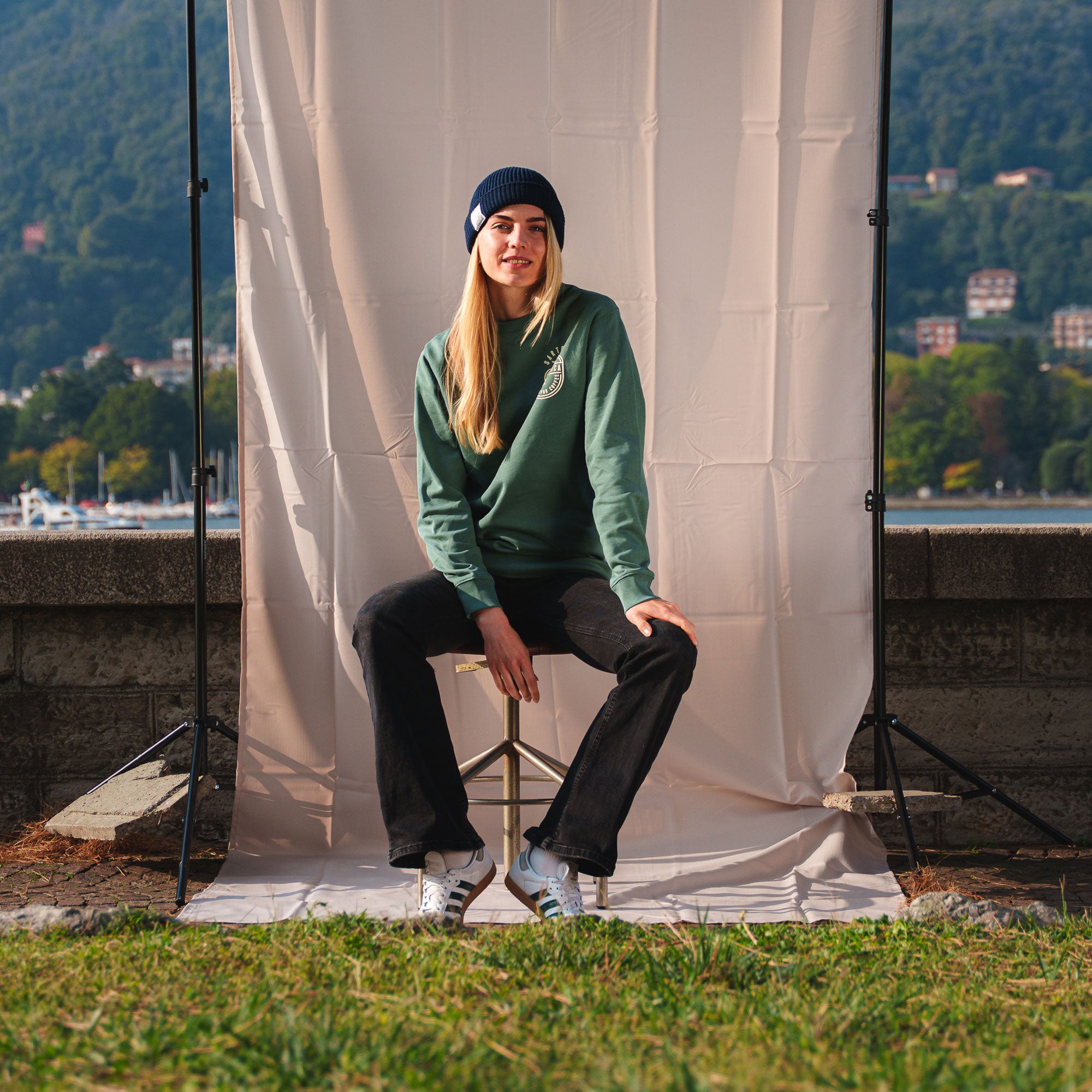 "Chicco" Sweatshirt - Matcha