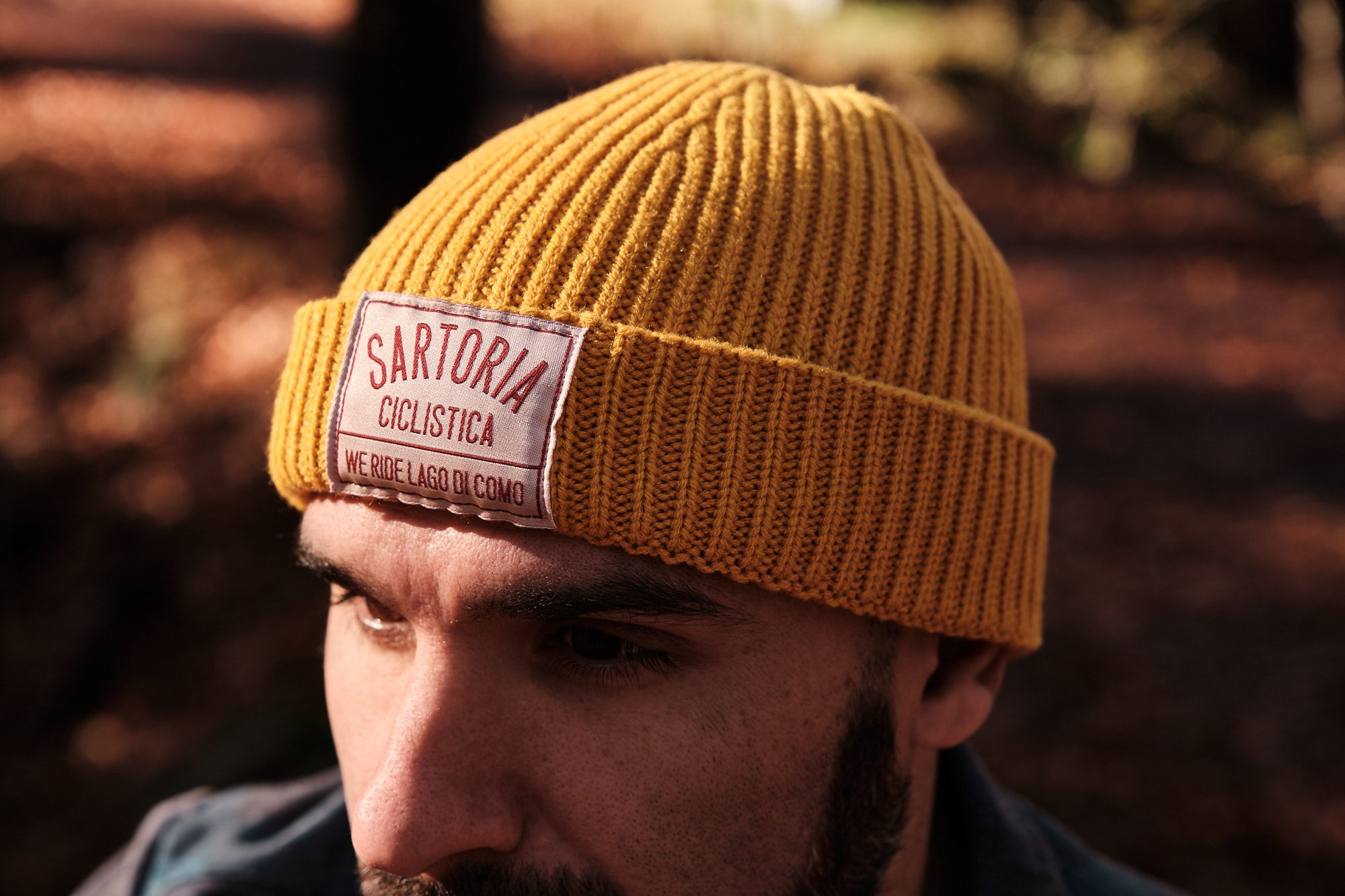 Mustard harbour beanie