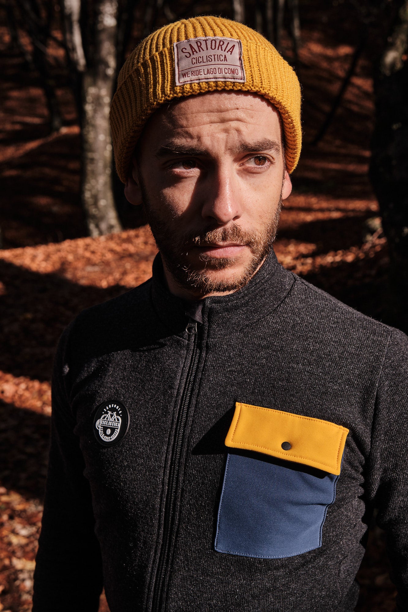 Mustard harbour beanie