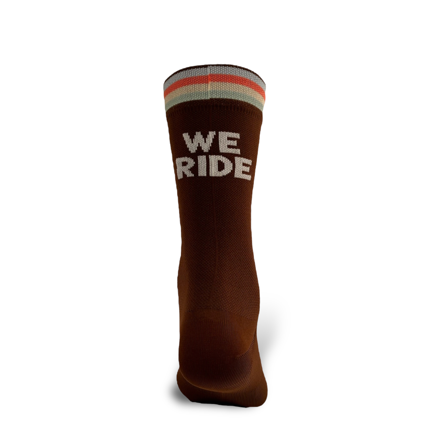 Mocha "We ride for coffee" socks