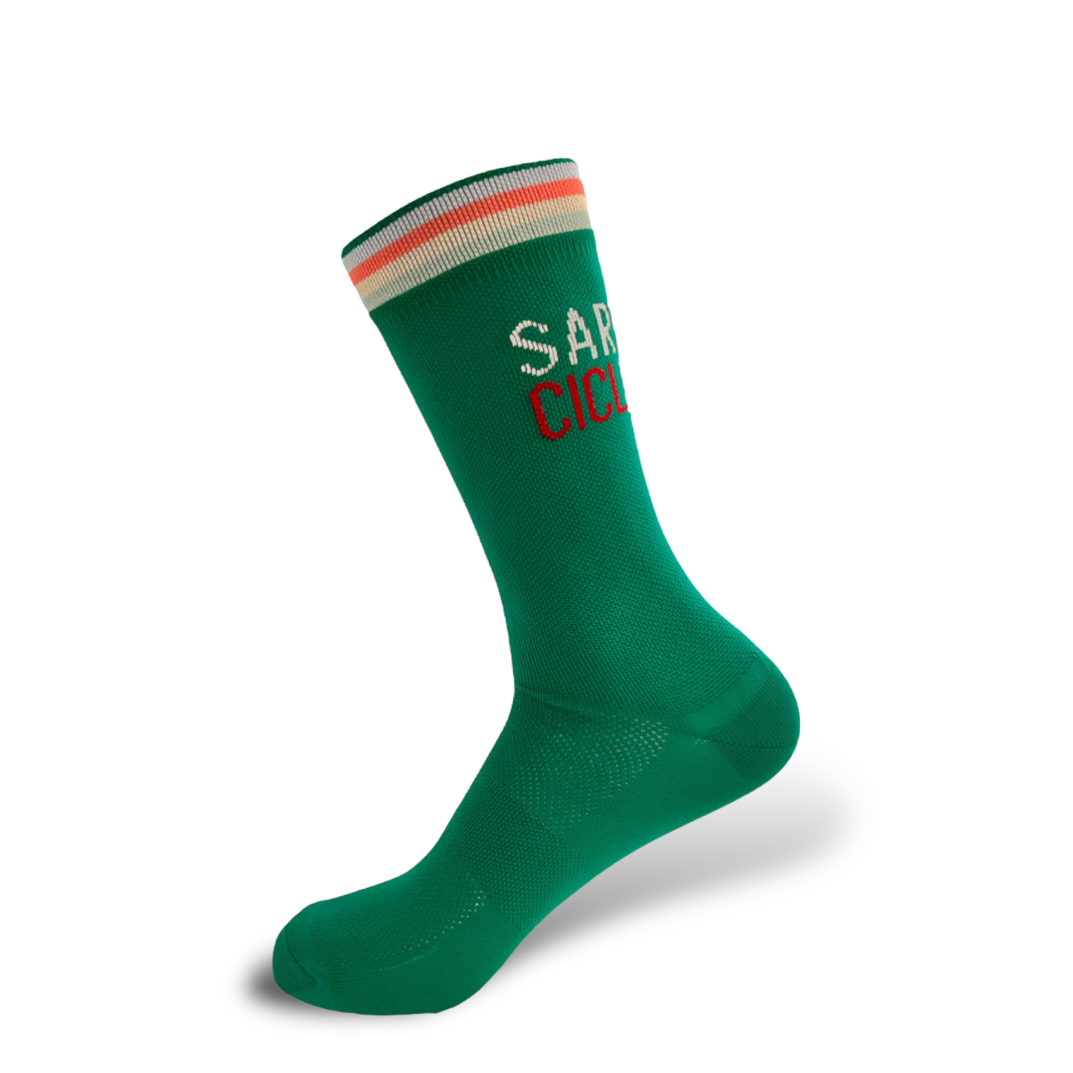 Grass green Sartoria ciclistica socks