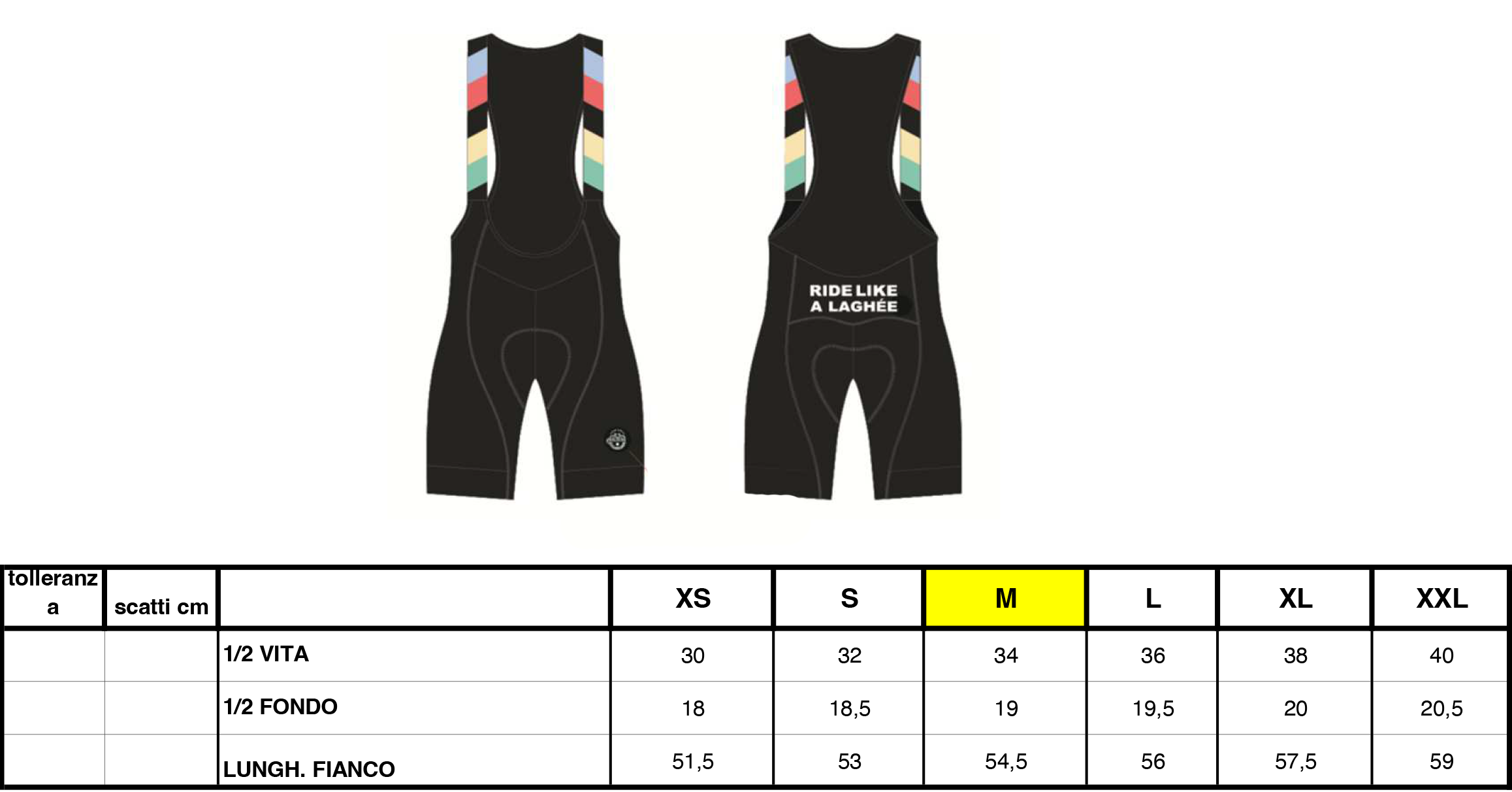 Pro winter short bibs - UNISEX