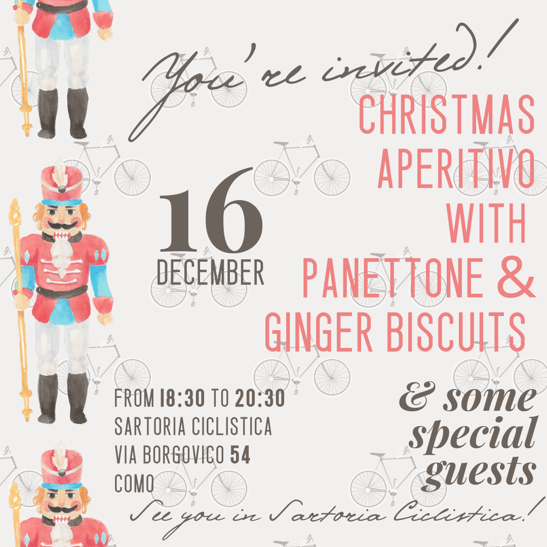 Christmas Aperitivo In Sartoria Ciclistica