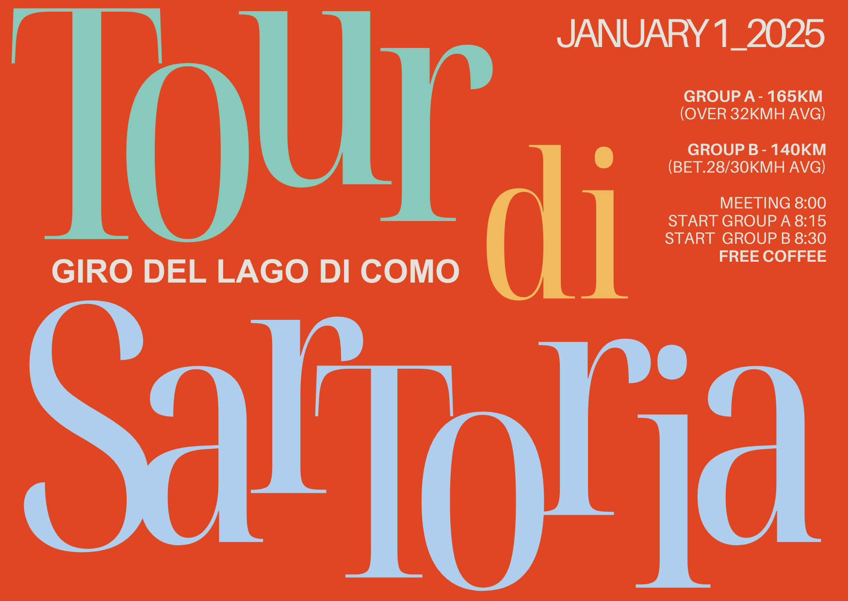 Tour di Sartoria - Giro del Lago di Como
