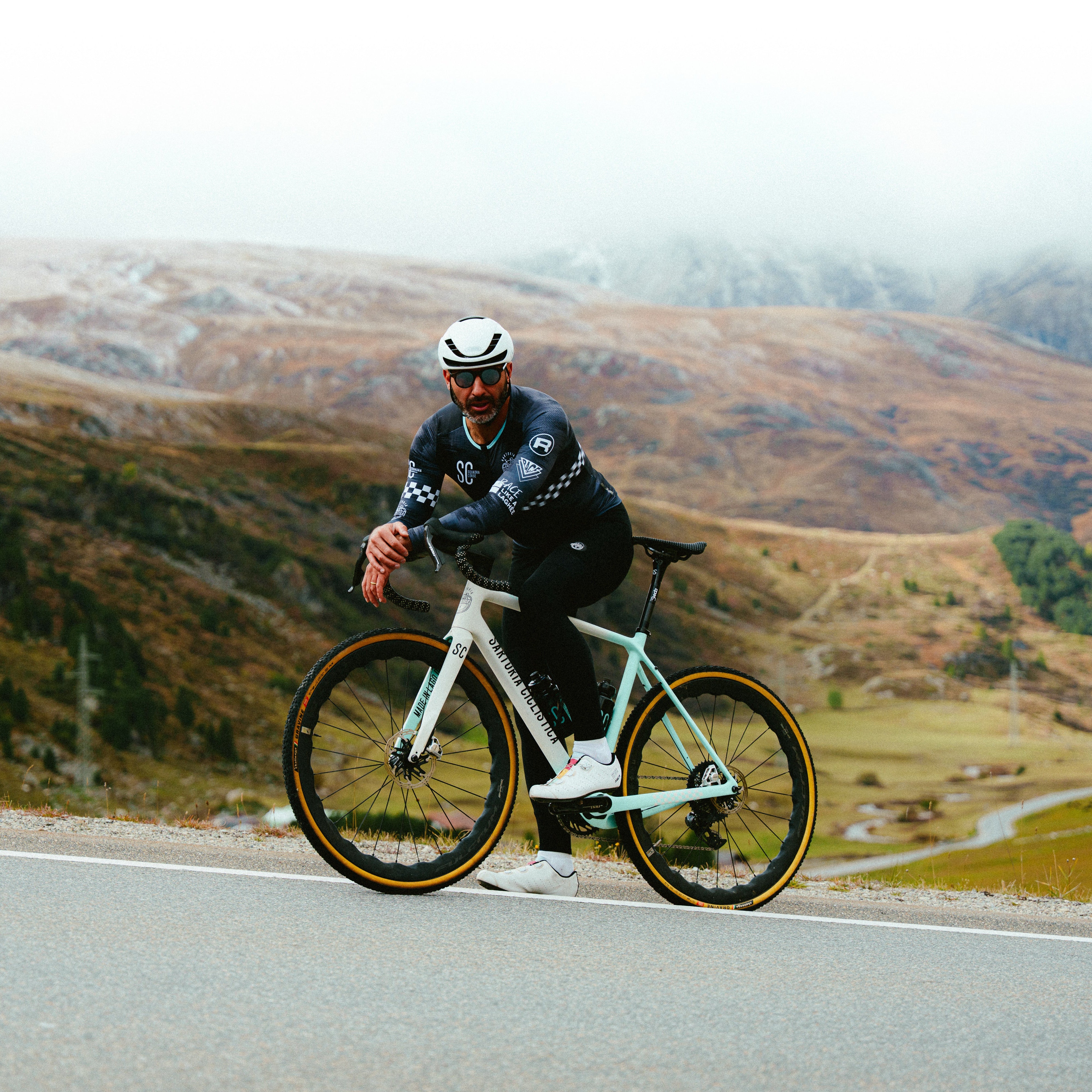 ELITE SC Squadra Corse - Black long sleeve jersey