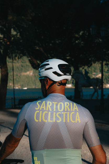 Aero jersey 2.0 - Grey and Lime