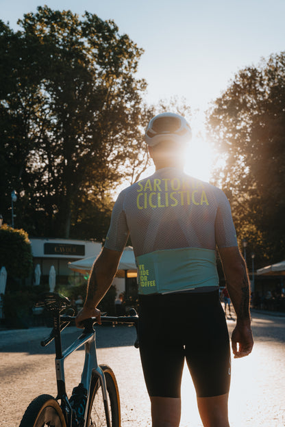 Aero jersey 2.0 - Grey and Lime