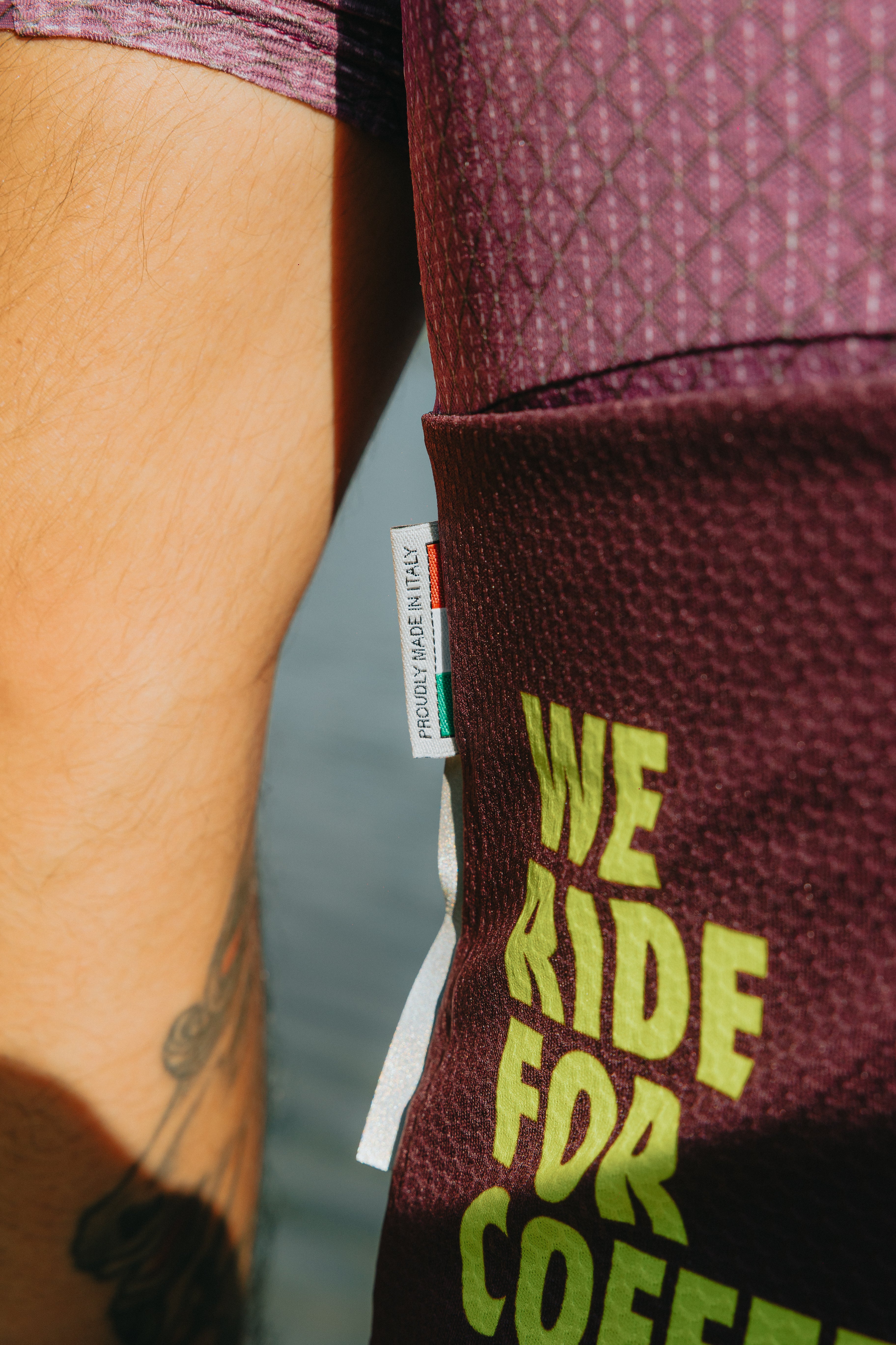 Aero jersey 2.0 - Liliac and Lime