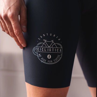 3D suspenders Aero road bibs - Black