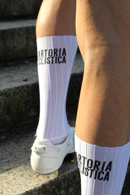 White Crono socks