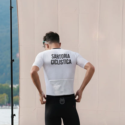 No zip super ultralight Jersey - White & black