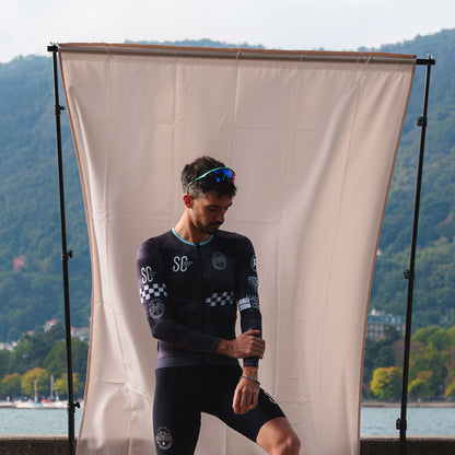 ELITE SC Squadra Corse - Black long sleeve jersey