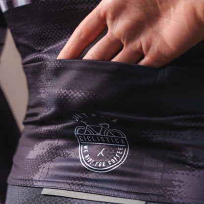 ELITE SC Squadra Corse - Black long sleeve jersey