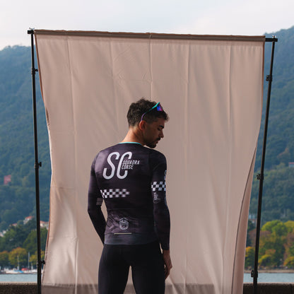 ELITE SC Squadra Corse - Black long sleeve jersey